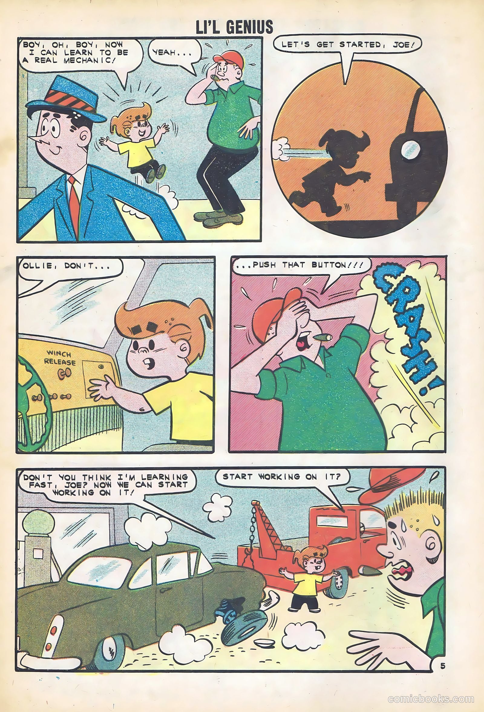 Li'l Genius #38 (1962) — page 8 of 36