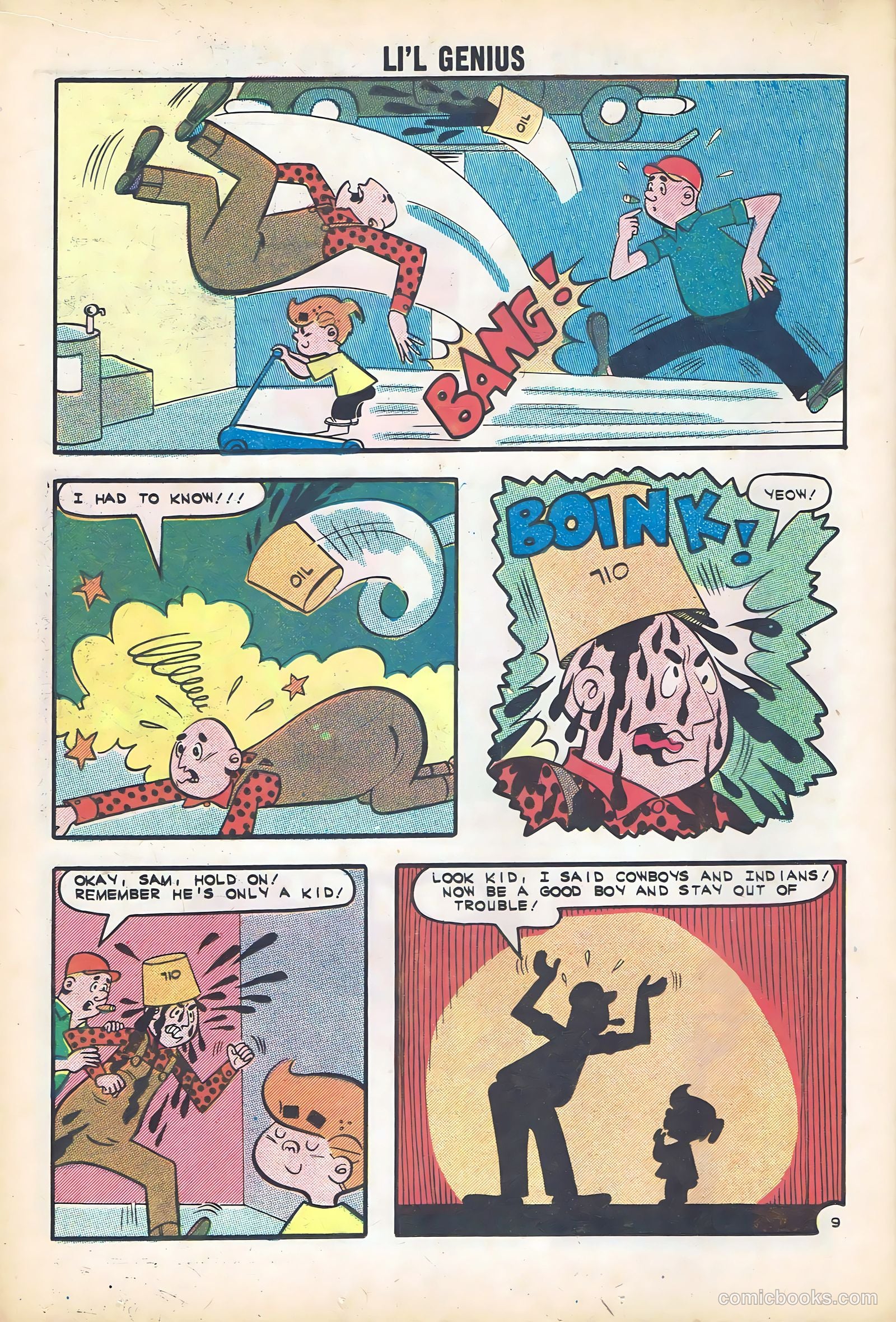 Li'l Genius #38 (1962) — page 12 of 36