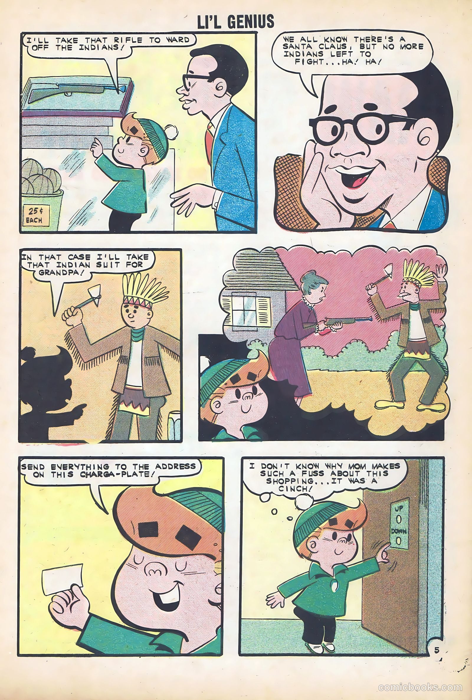 Li'l Genius #38 (1962) — page 32 of 36