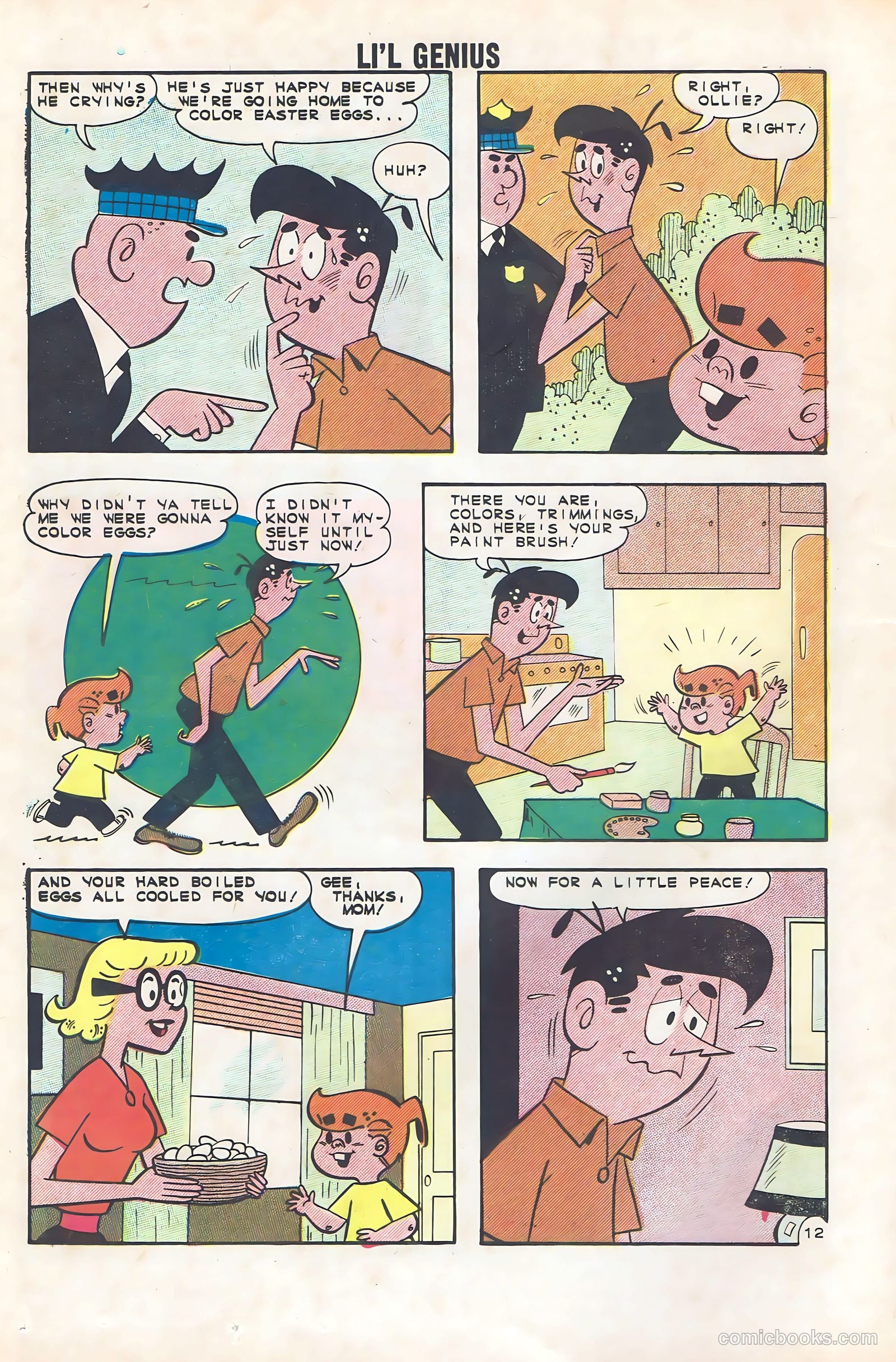 Li'l Genius #39 (1962) — page 16 of 36