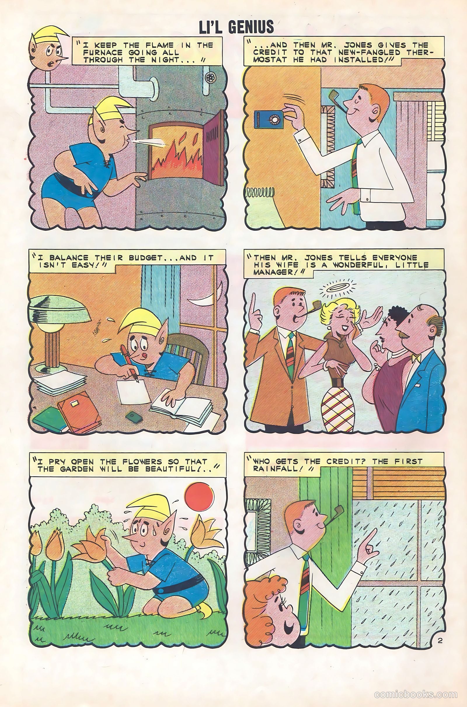 Li'l Genius #39 (1962) — page 32 of 36