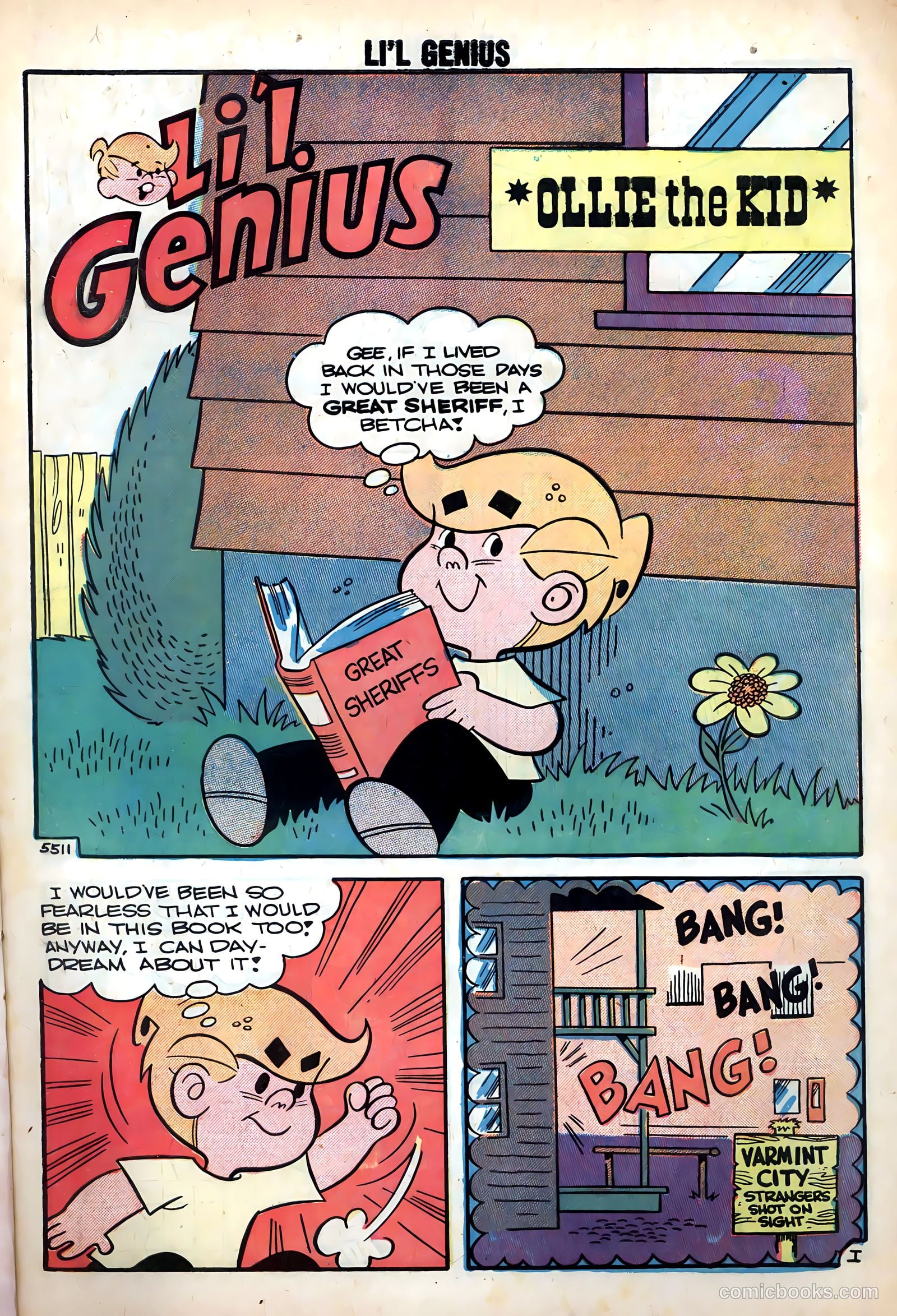 Li'l Genius #4 (1959) — page 3 of 36
