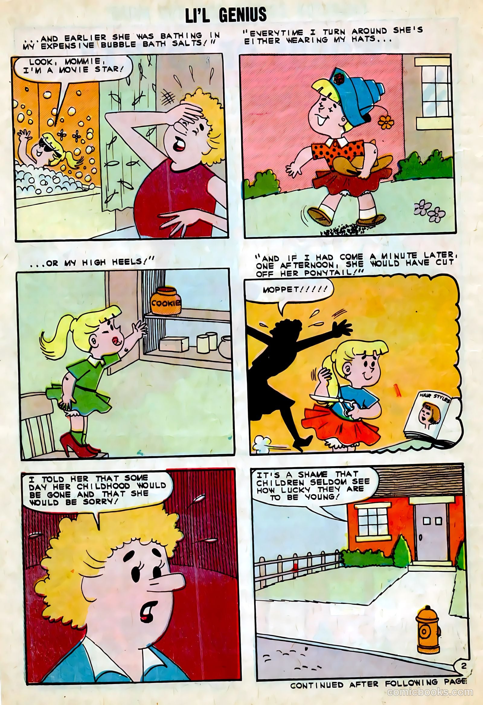 Li'l Genius #40 (1962) — page 30 of 34