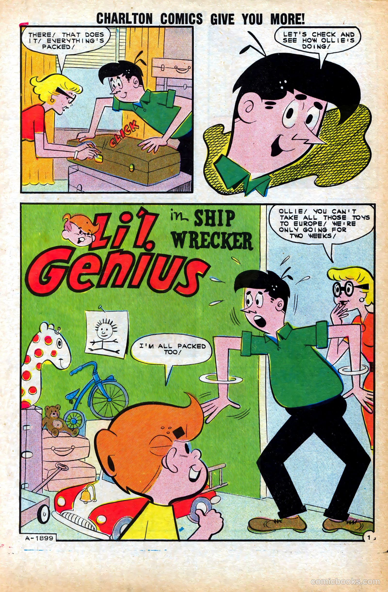 Li'l Genius #41 (1962) — page 3 of 36