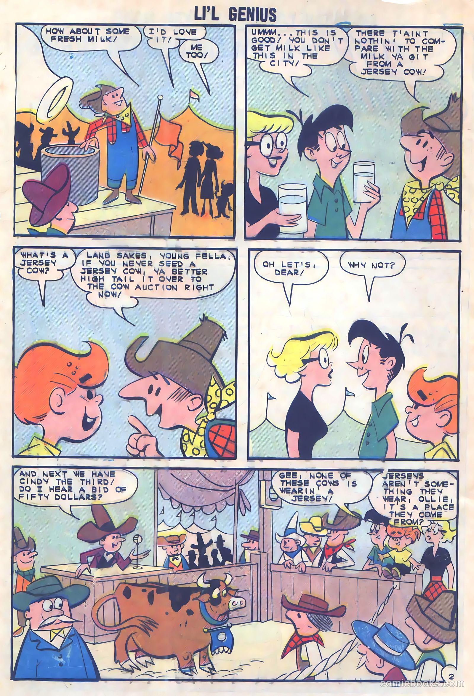 Li'l Genius #42 (1963) — page 4 of 36