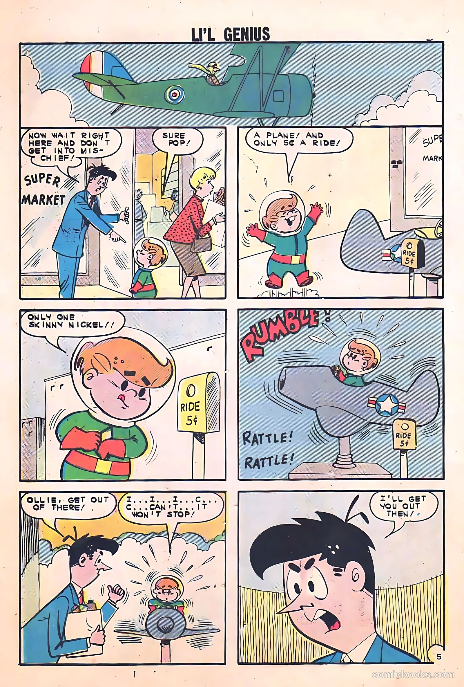 Li'l Genius #43 (1963) — page 8 of 36