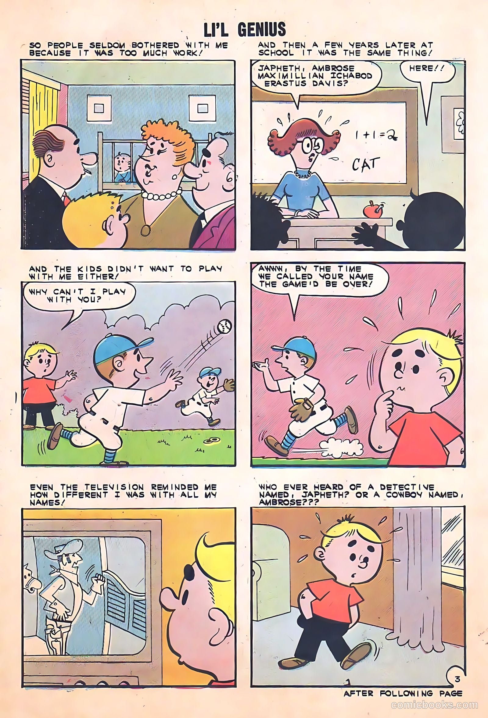 Li'l Genius #43 (1963) — page 30 of 36