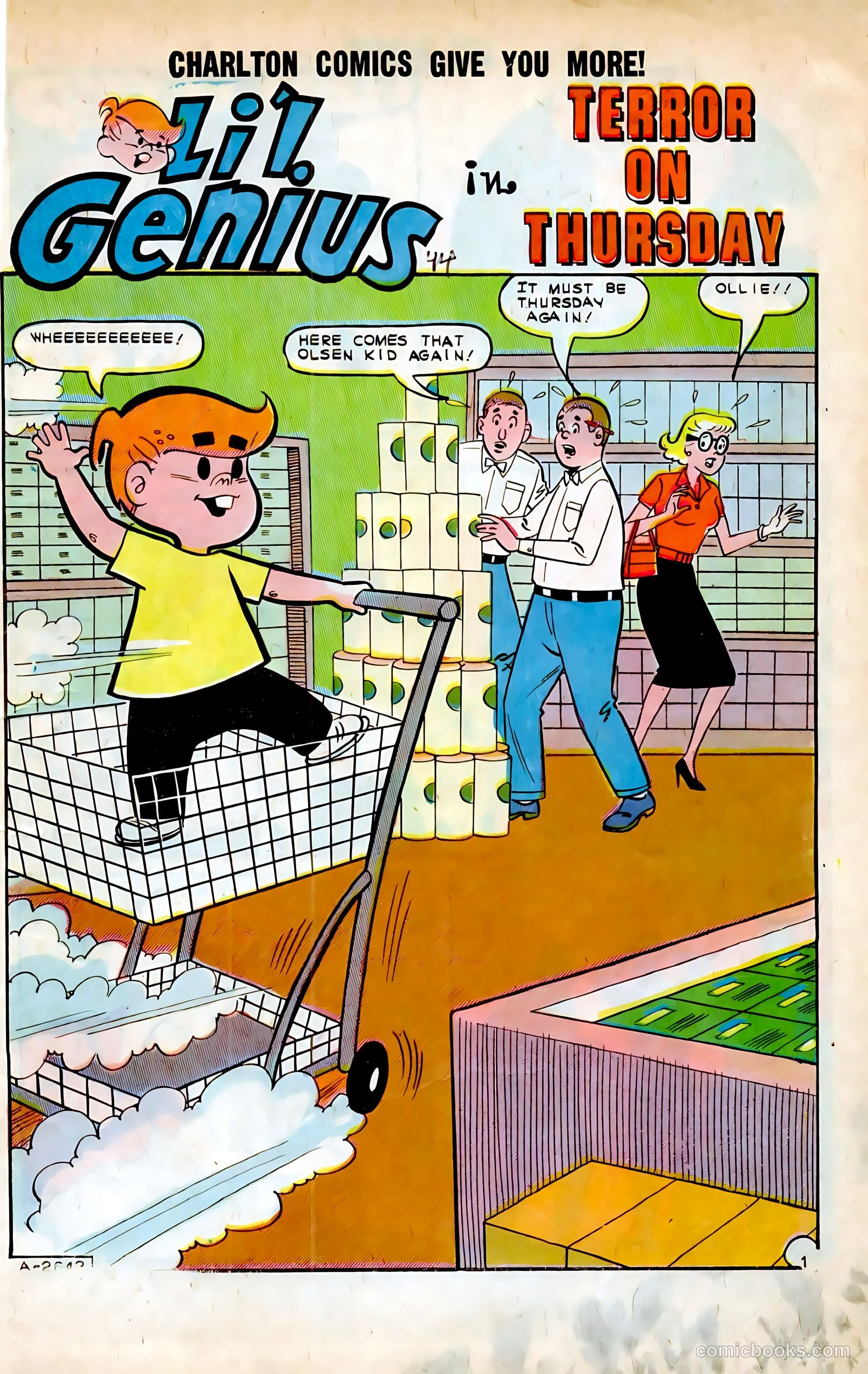 Li'l Genius #44 (1963) — page 3 of 36