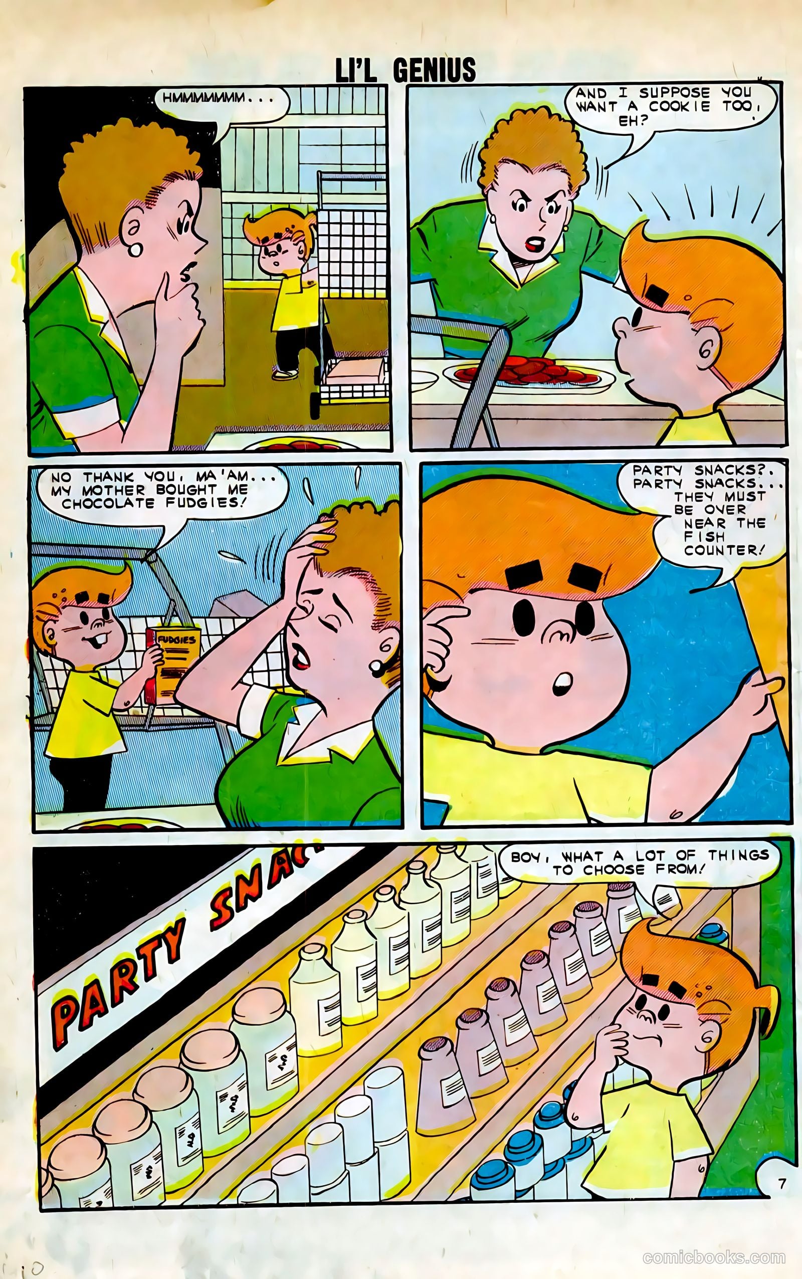 Li'l Genius #44 (1963) — page 10 of 36