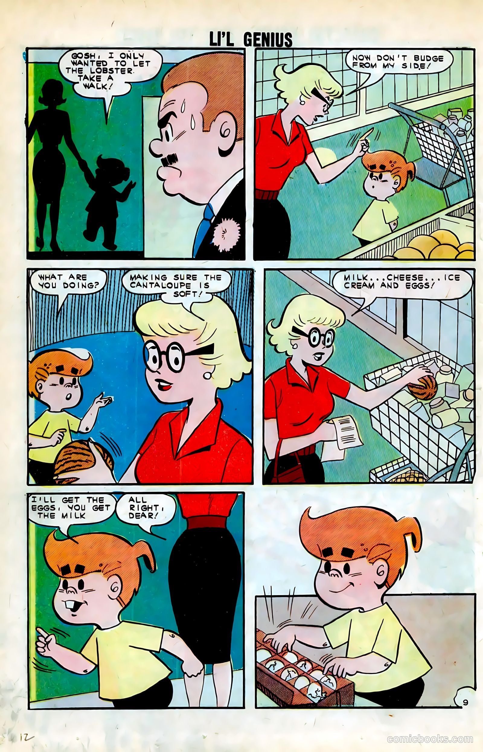 Li'l Genius #44 (1963) — page 12 of 36