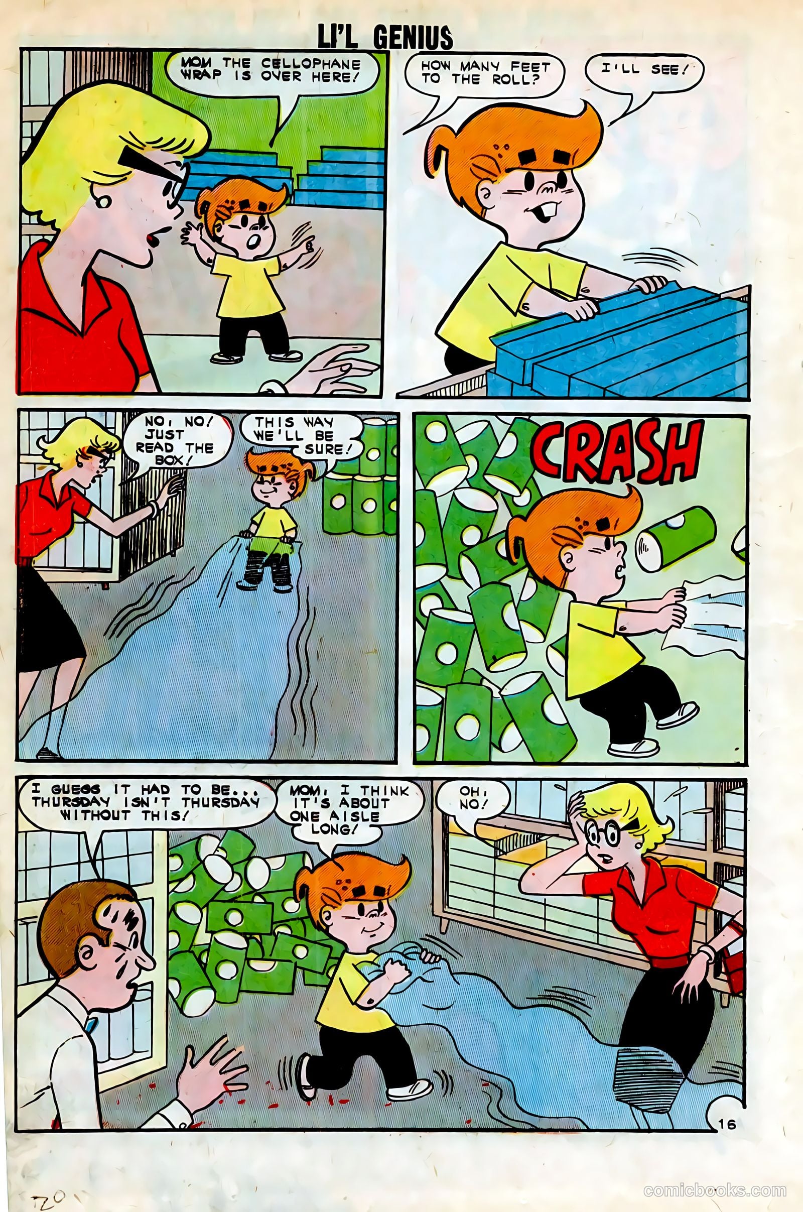 Li'l Genius #44 (1963) — page 20 of 36