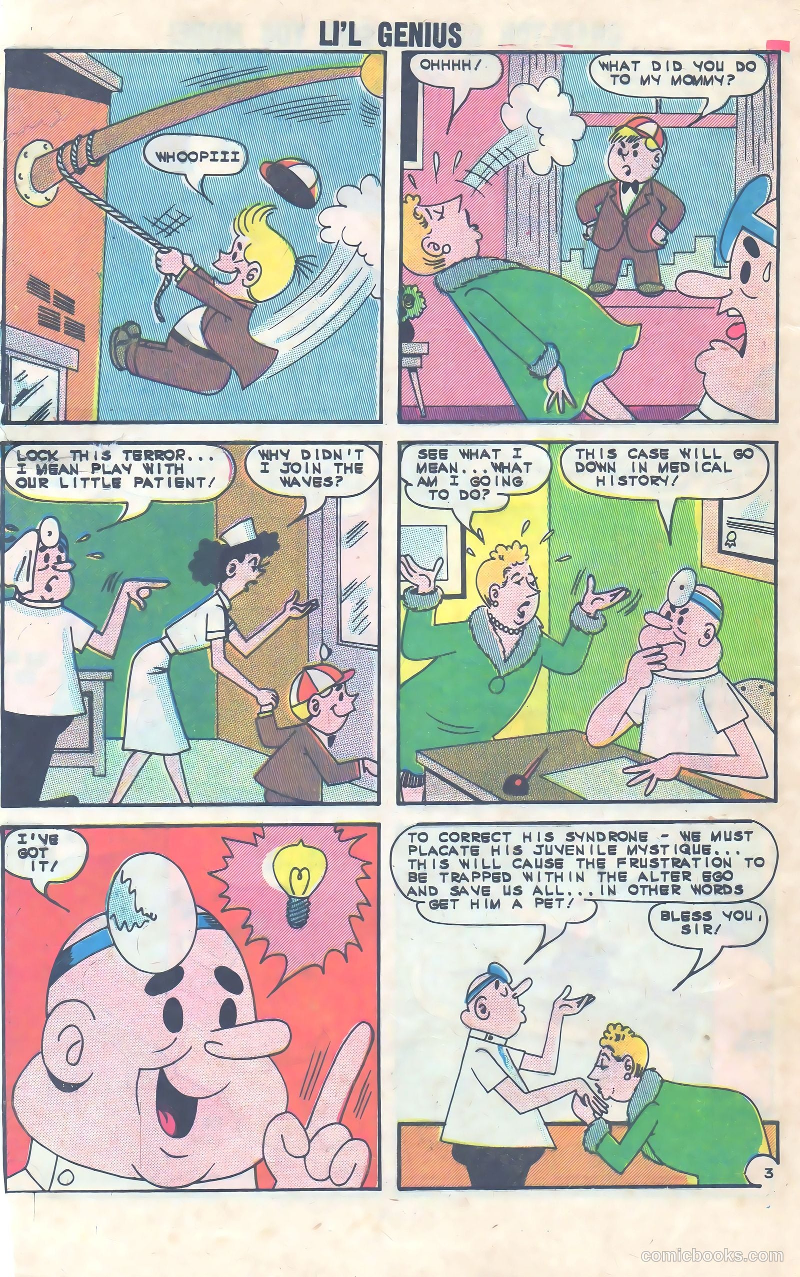 Li'l Genius #46 (1963) — page 28 of 36