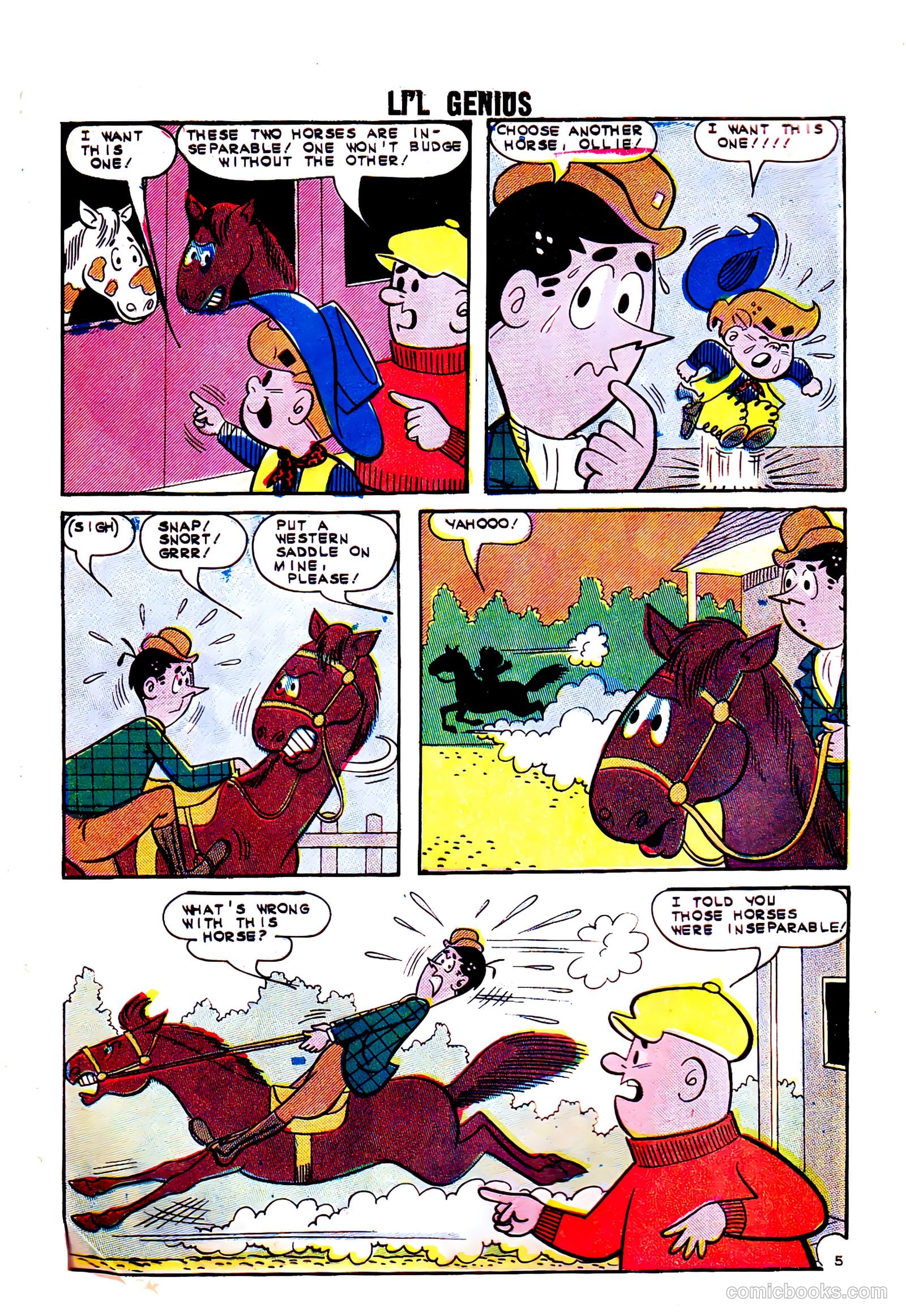 Li'l Genius #47 (1963) — page 8 of 36