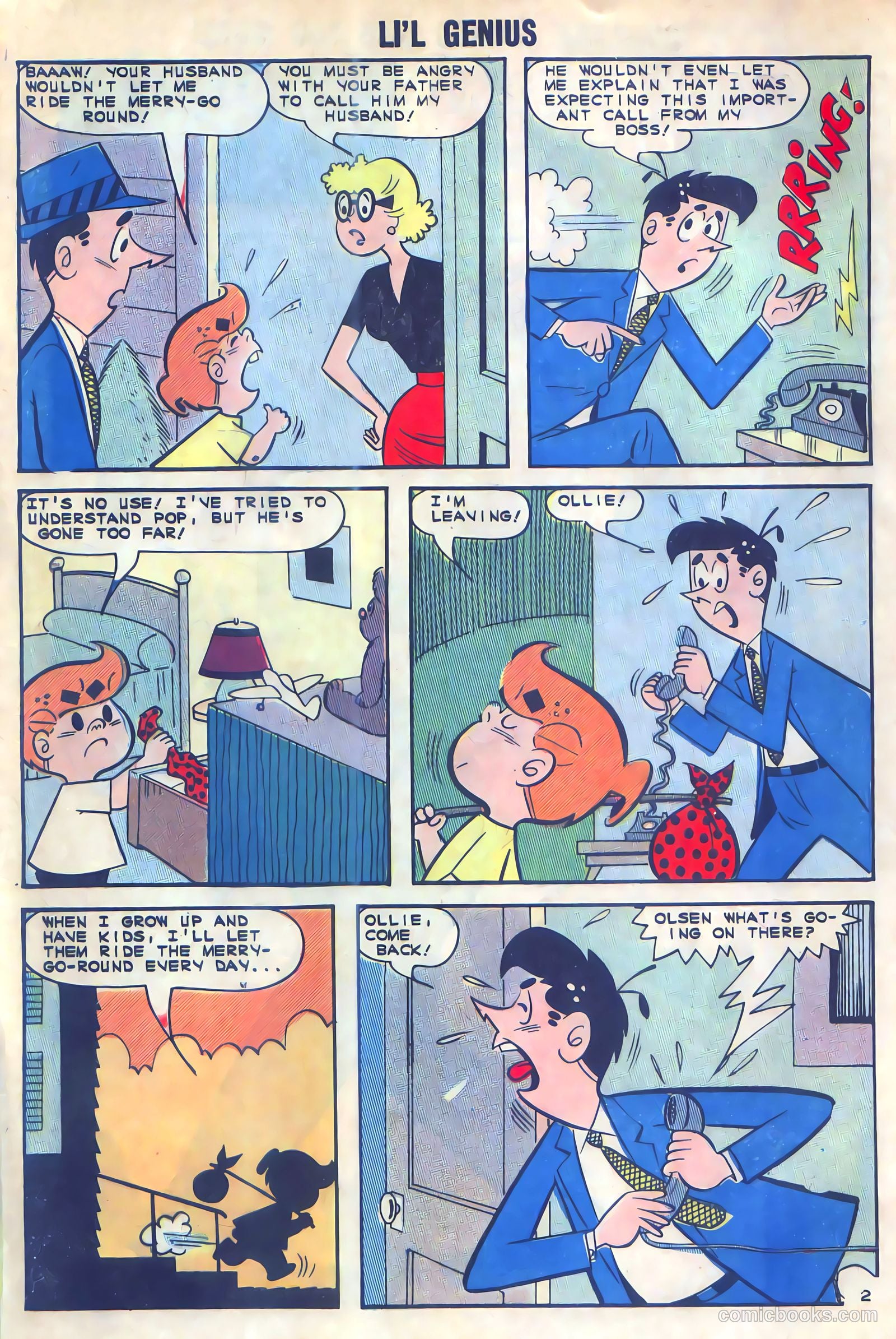 Li'l Genius #48 (1964) — page 4 of 36