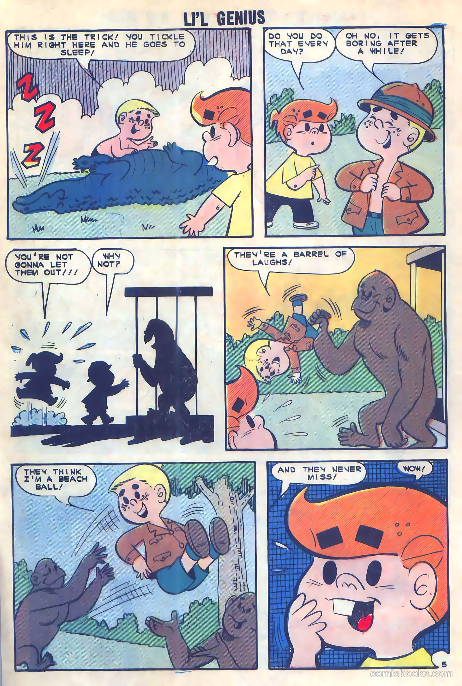 Li'l Genius #48 (1964) — page 8 of 36