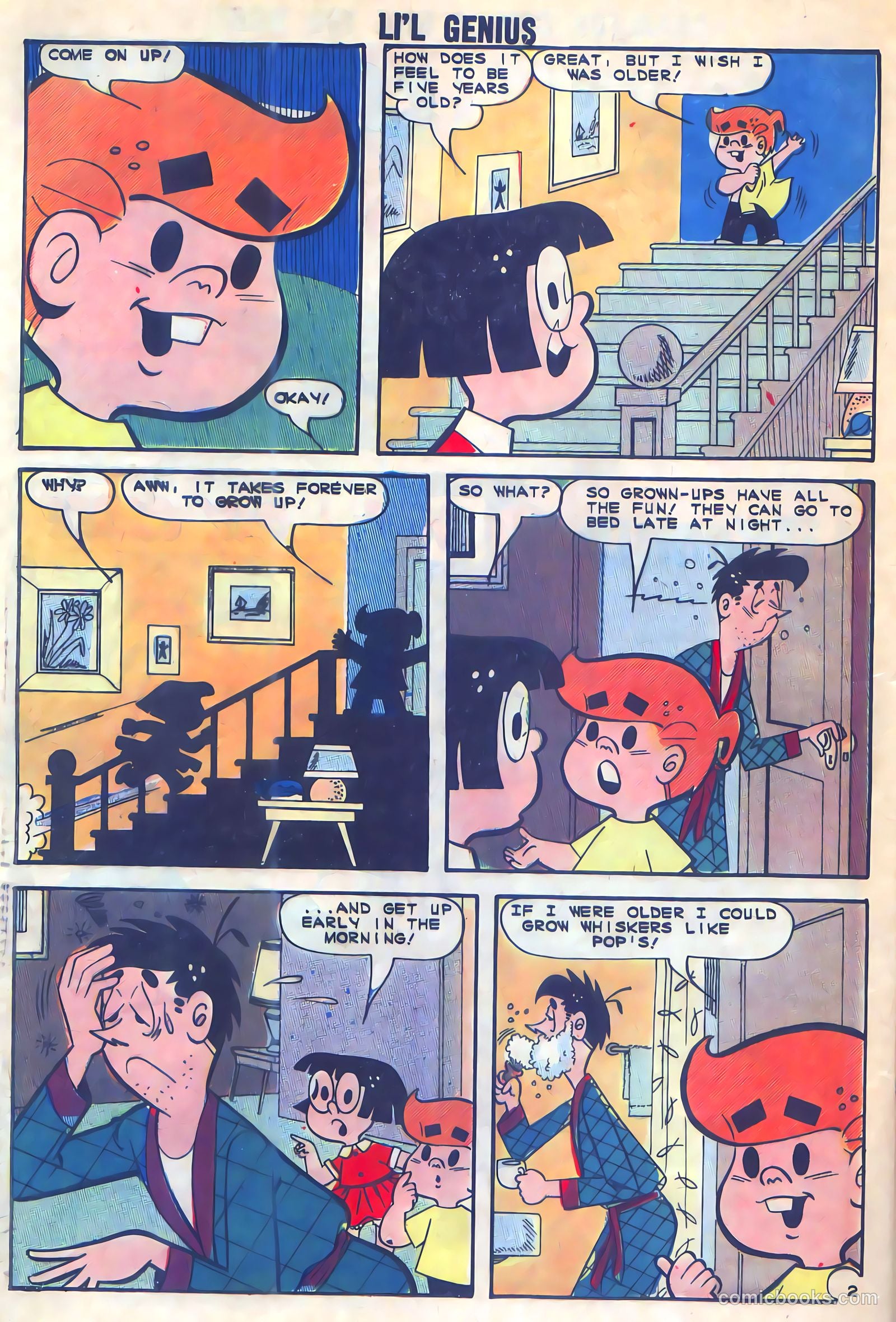 Li'l Genius #48 (1964) — page 24 of 36