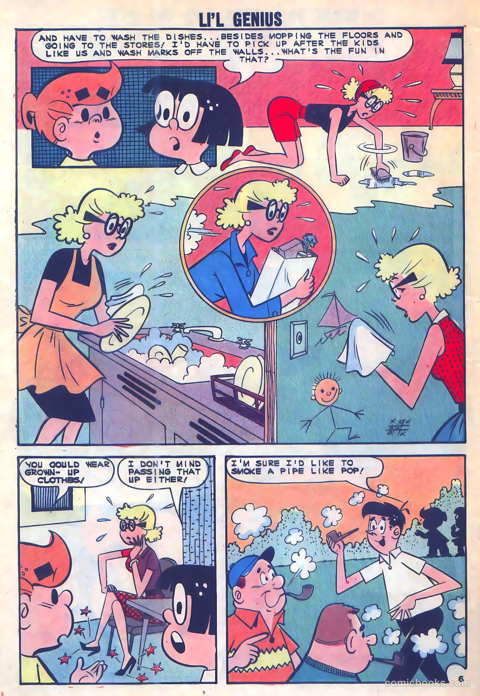 Li'l Genius #48 (1964) — page 28 of 36