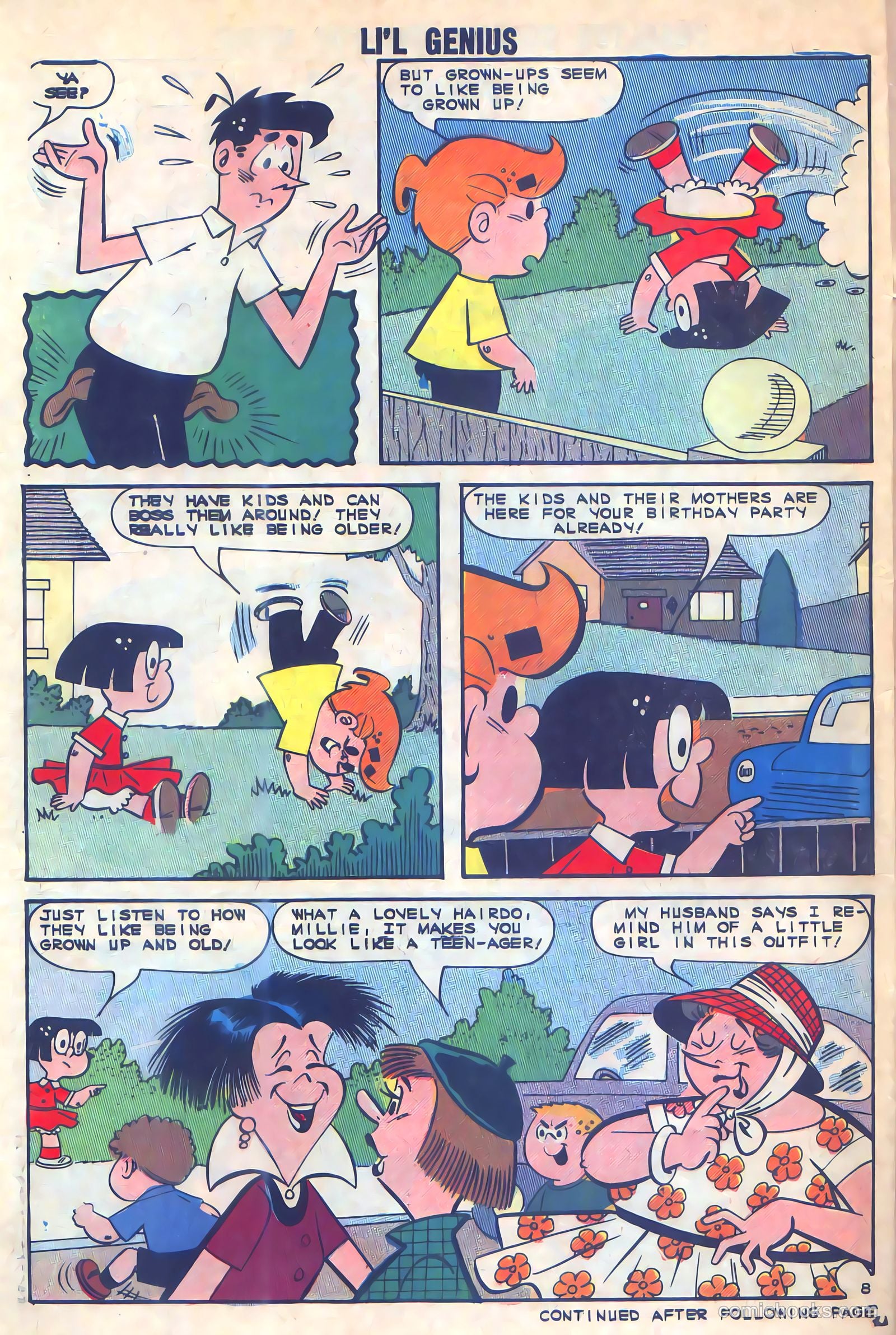 Li'l Genius #48 (1964) — page 30 of 36