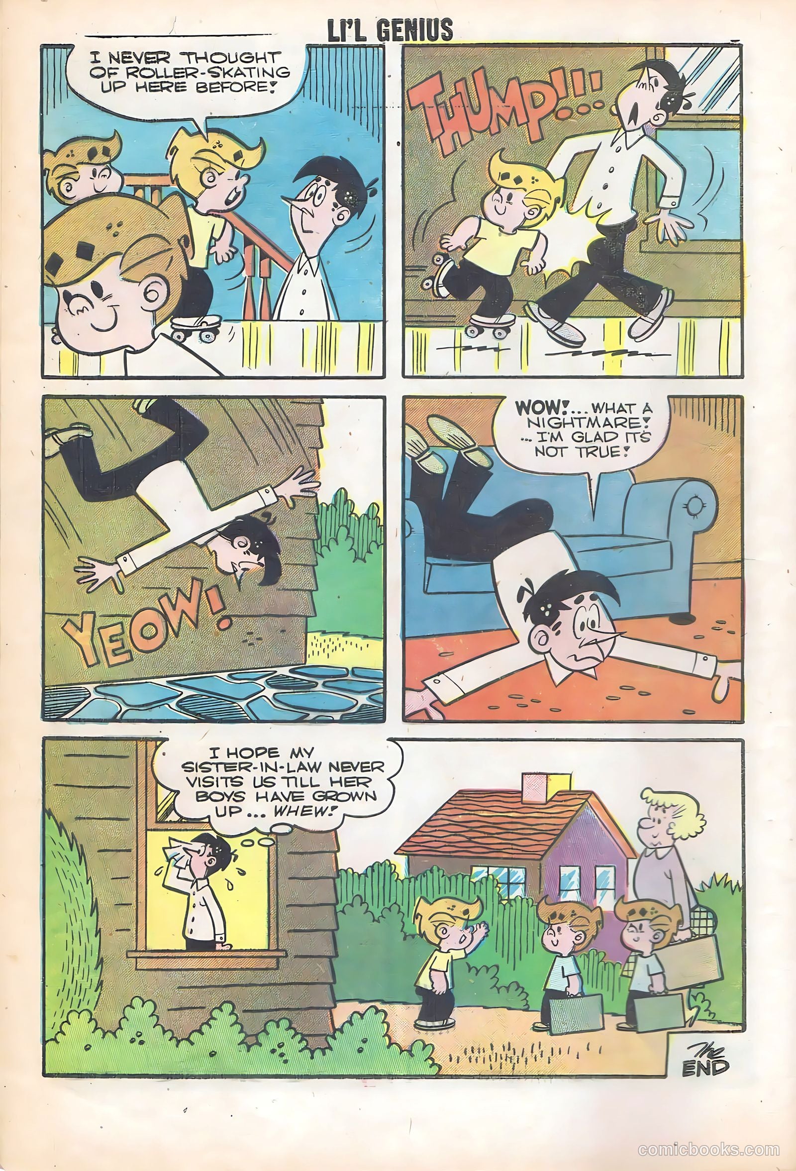 Li'l Genius #5 (1959) — page 8 of 36