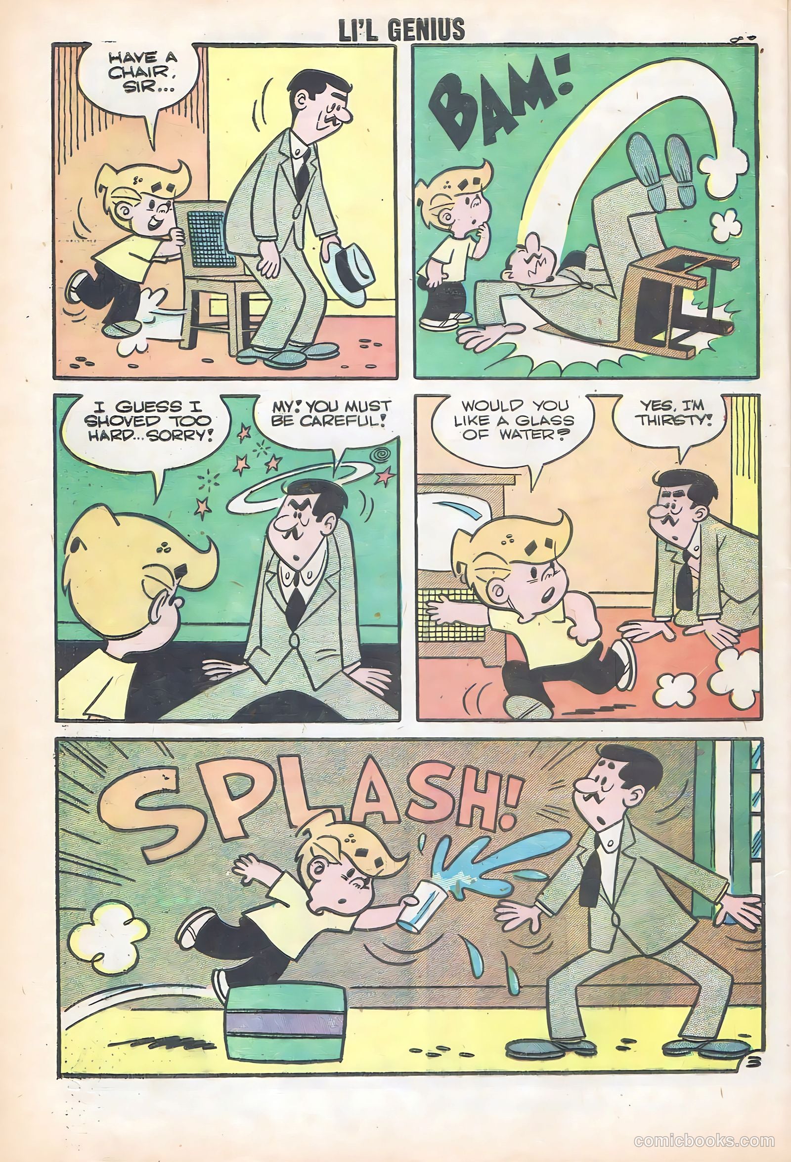 Li'l Genius #5 (1959) — page 28 of 36
