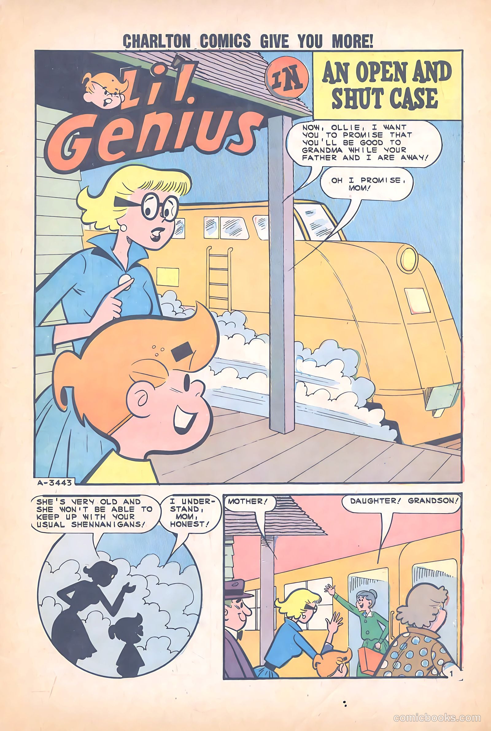 Li'l Genius #50 (1964) — page 3 of 36