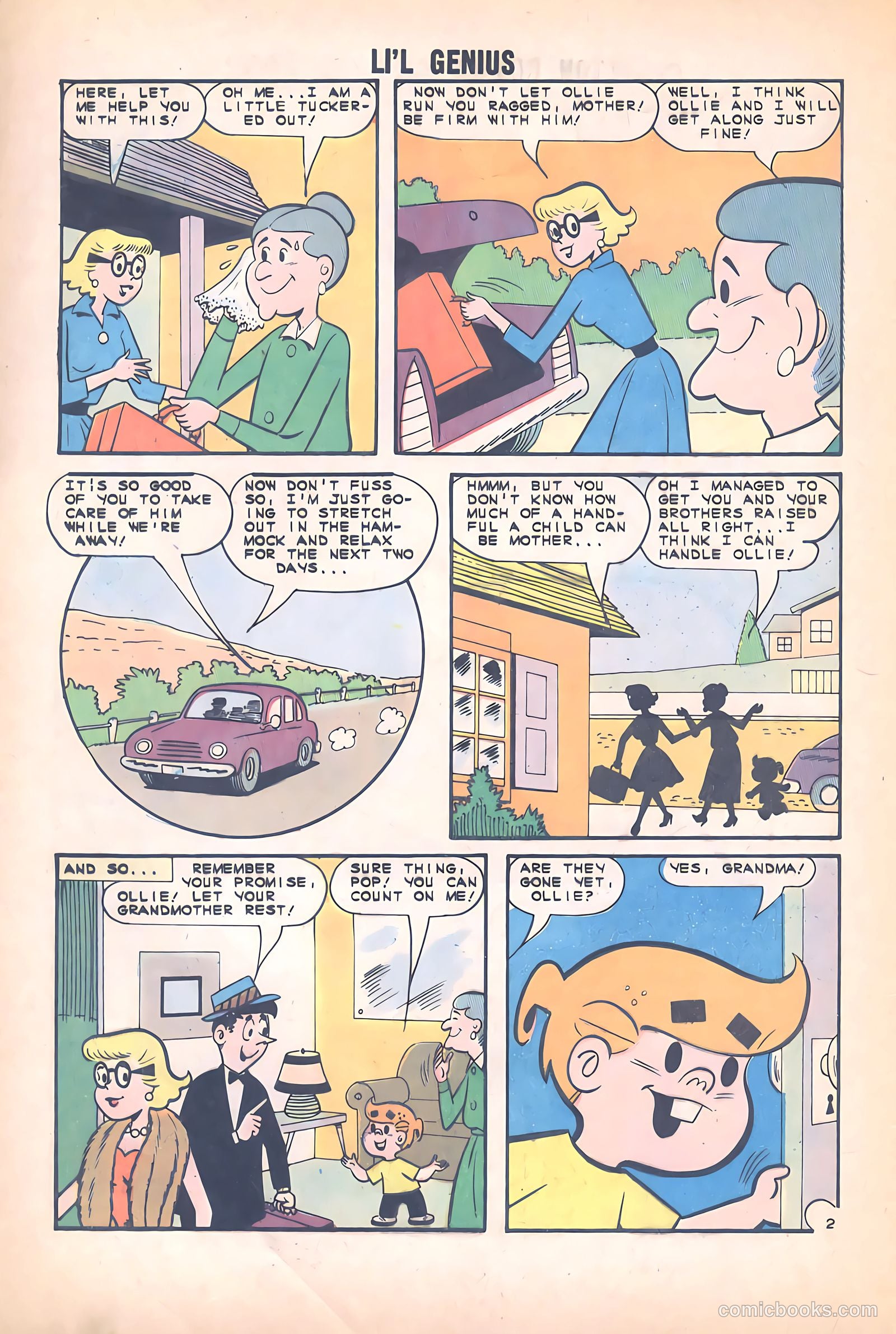 Li'l Genius #50 (1964) — page 4 of 36