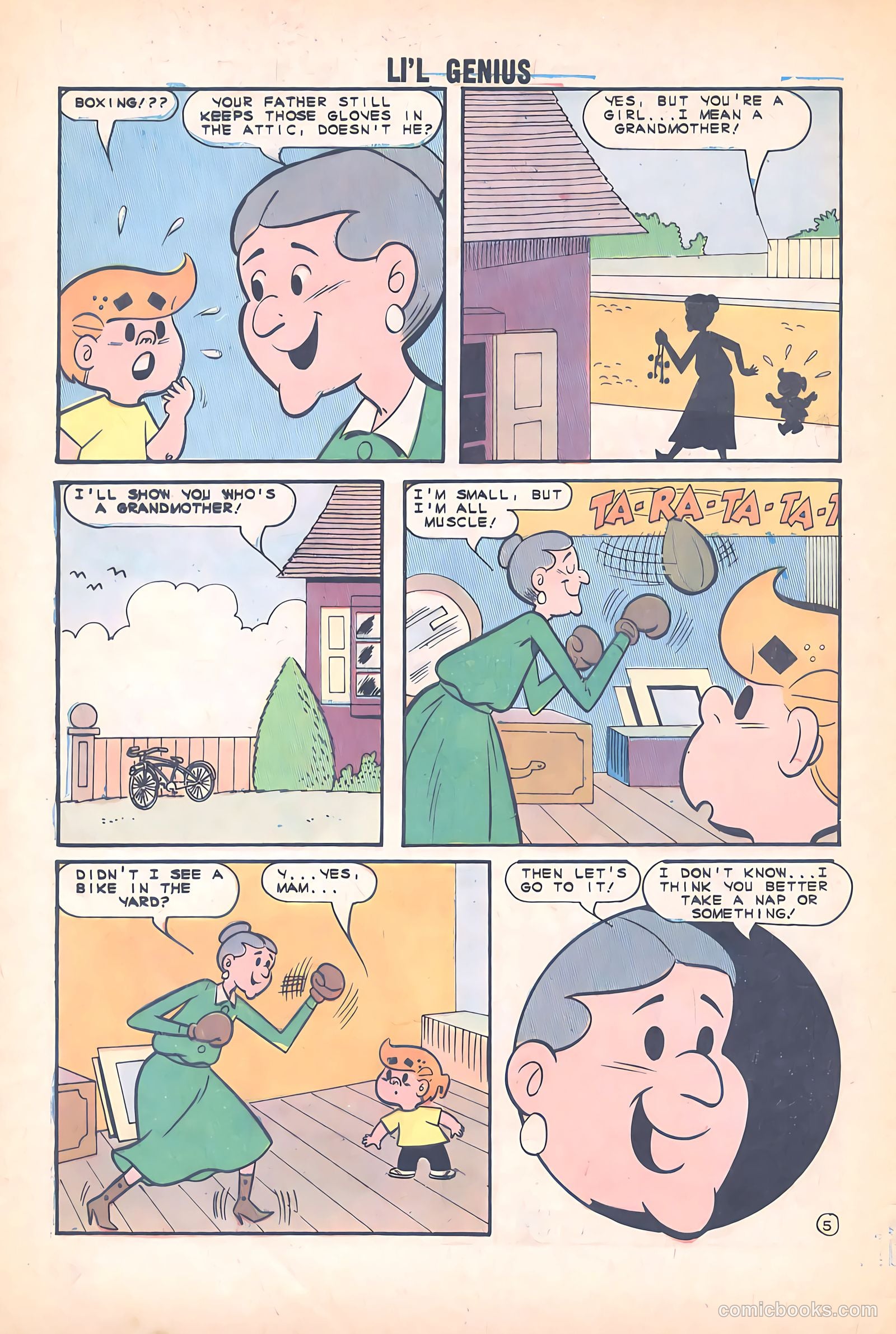 Li'l Genius #50 (1964) — page 8 of 36