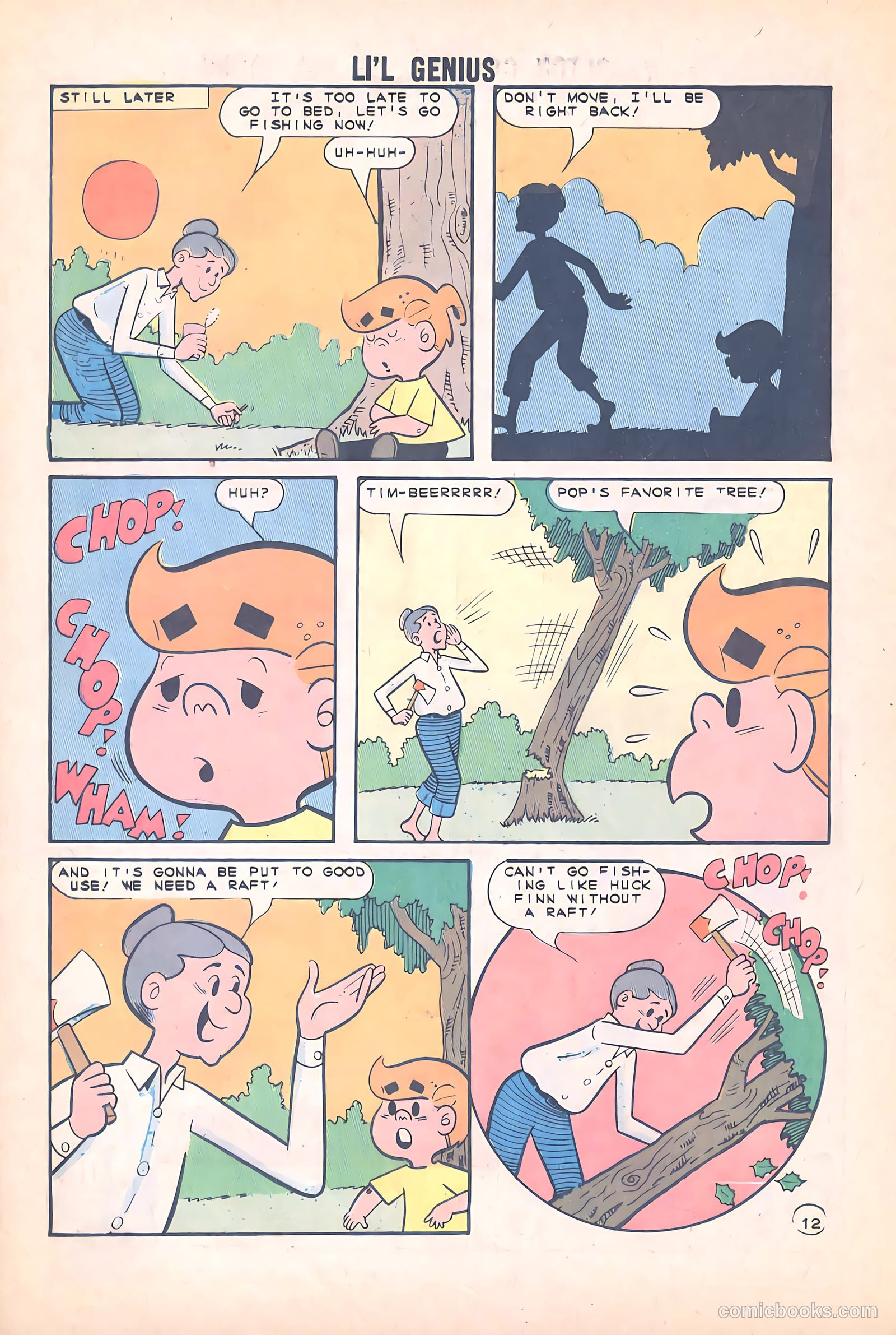 Li'l Genius #50 (1964) — page 16 of 36