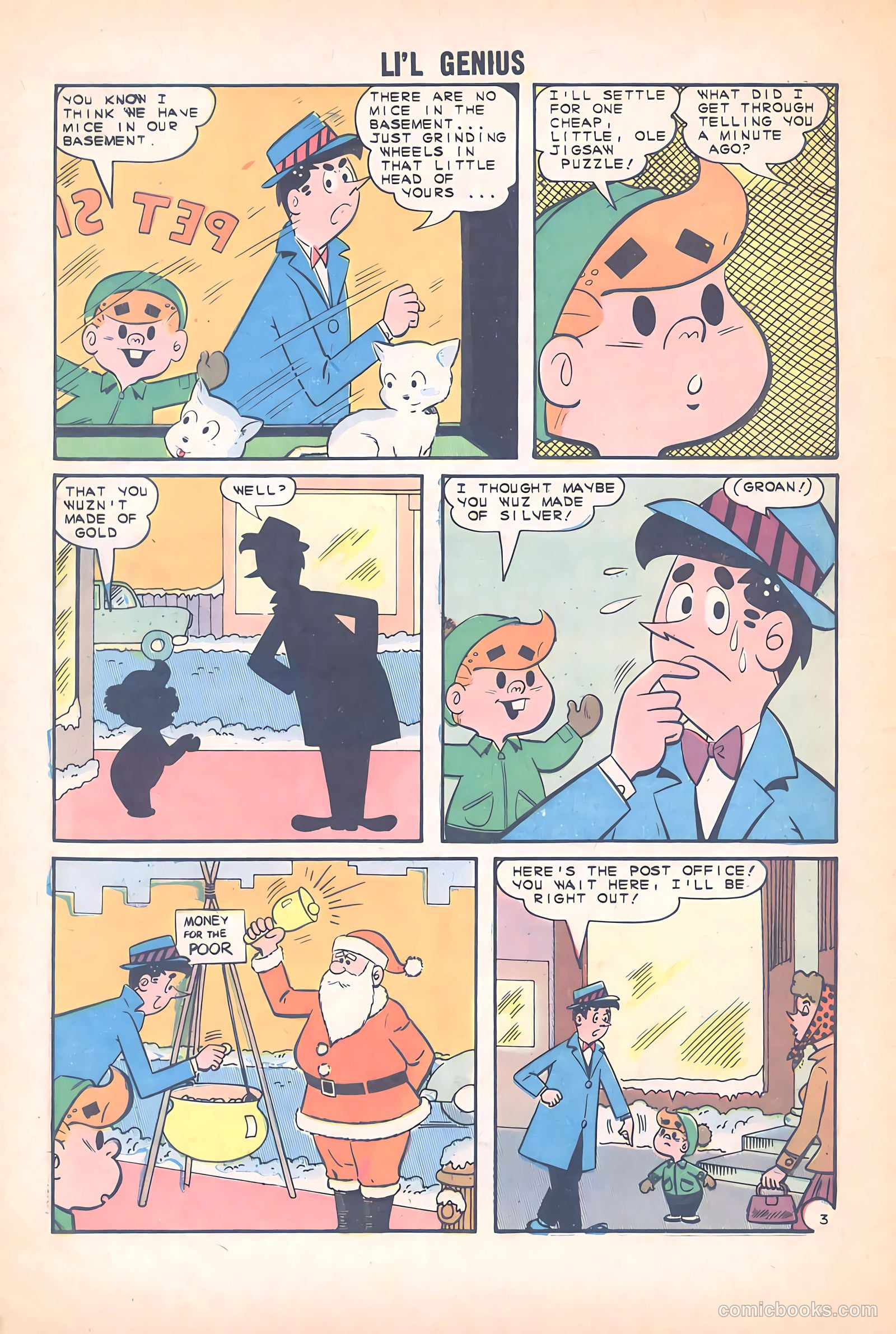 Li'l Genius #50 (1964) — page 32 of 36