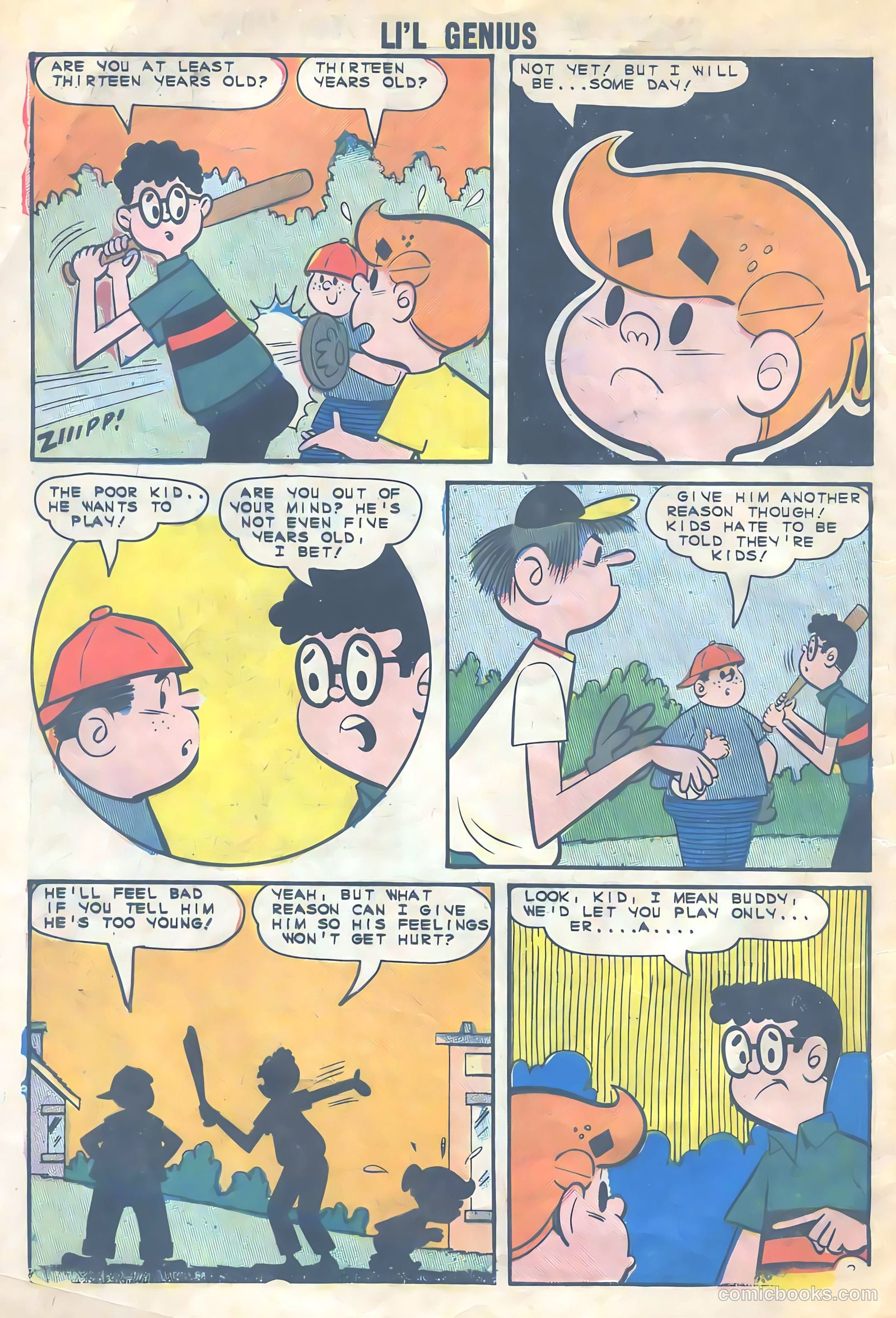 Li'l Genius #51 (1961) — page 4 of 36