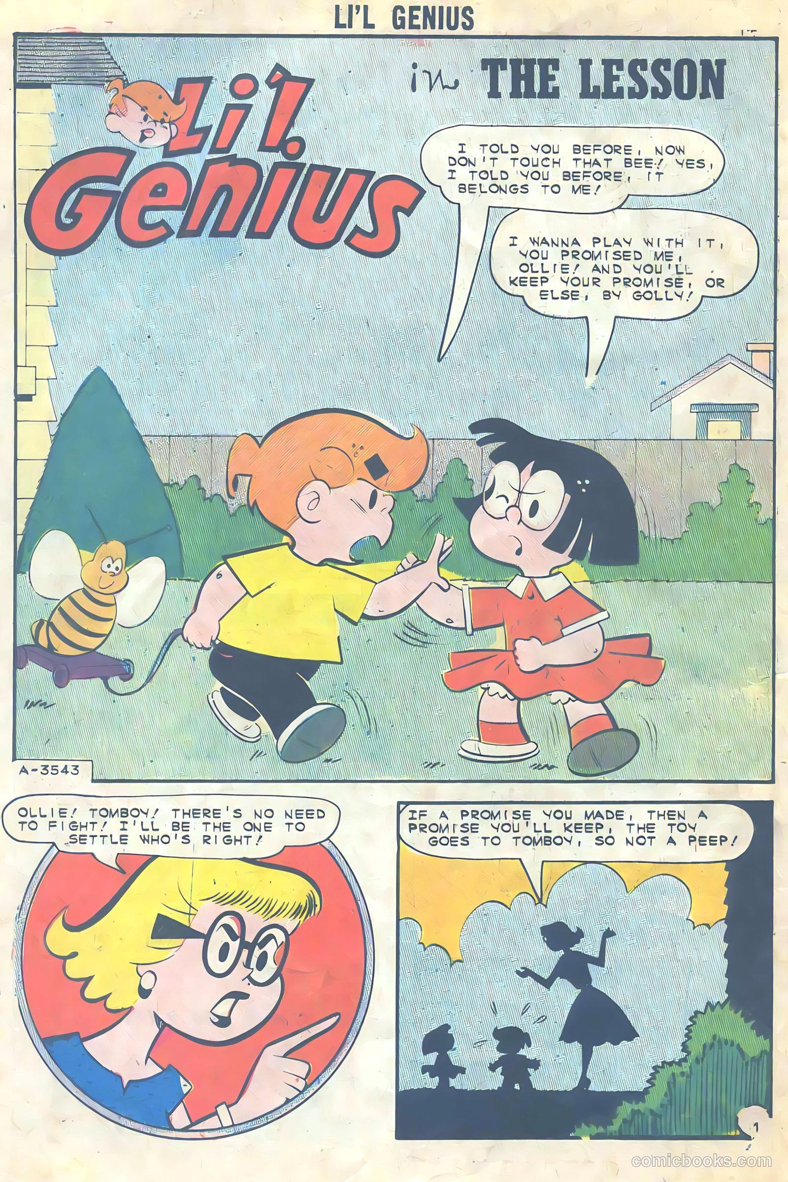 Li'l Genius #51 (1961) — page 16 of 36