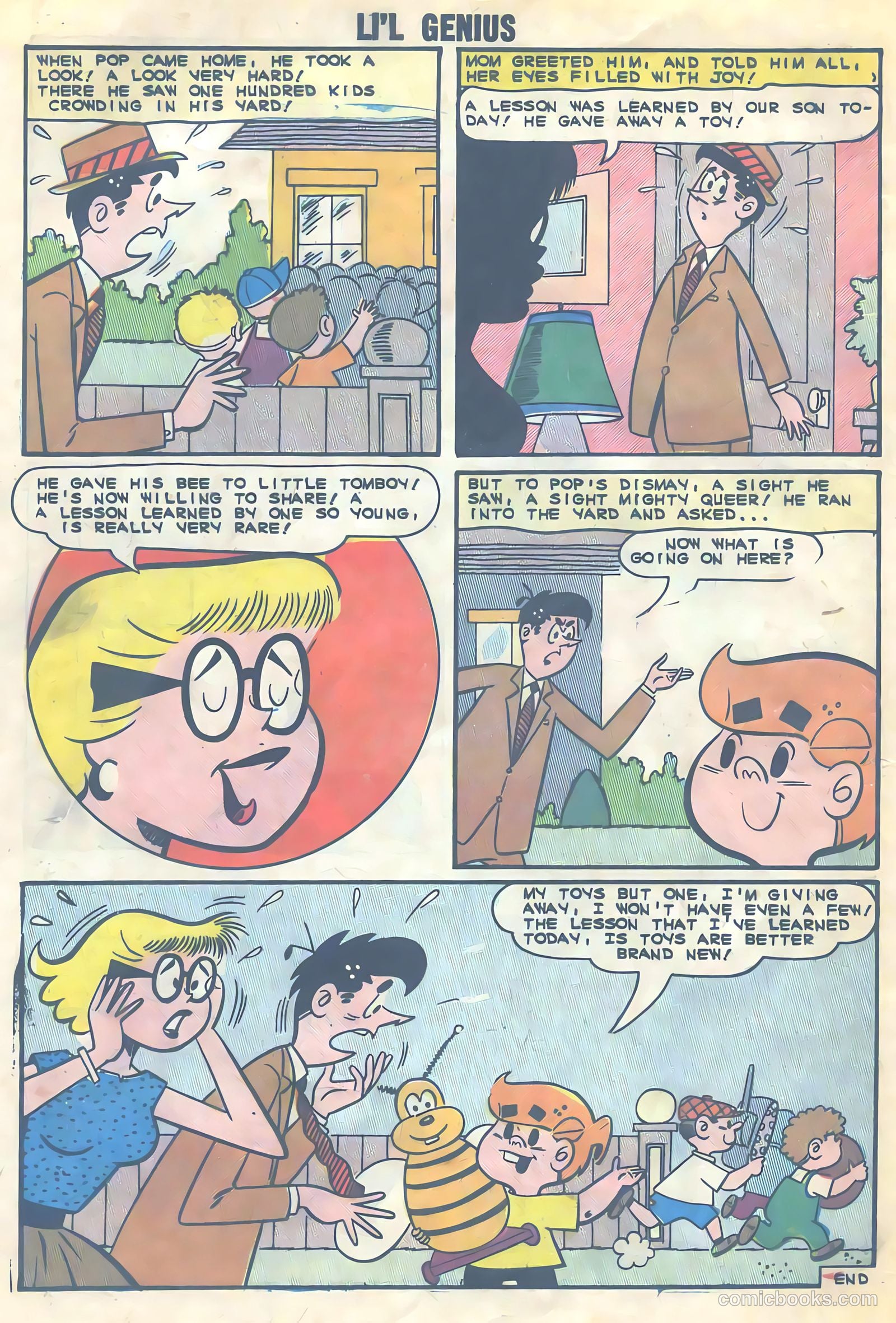 Li'l Genius #51 (1961) — page 18 of 36