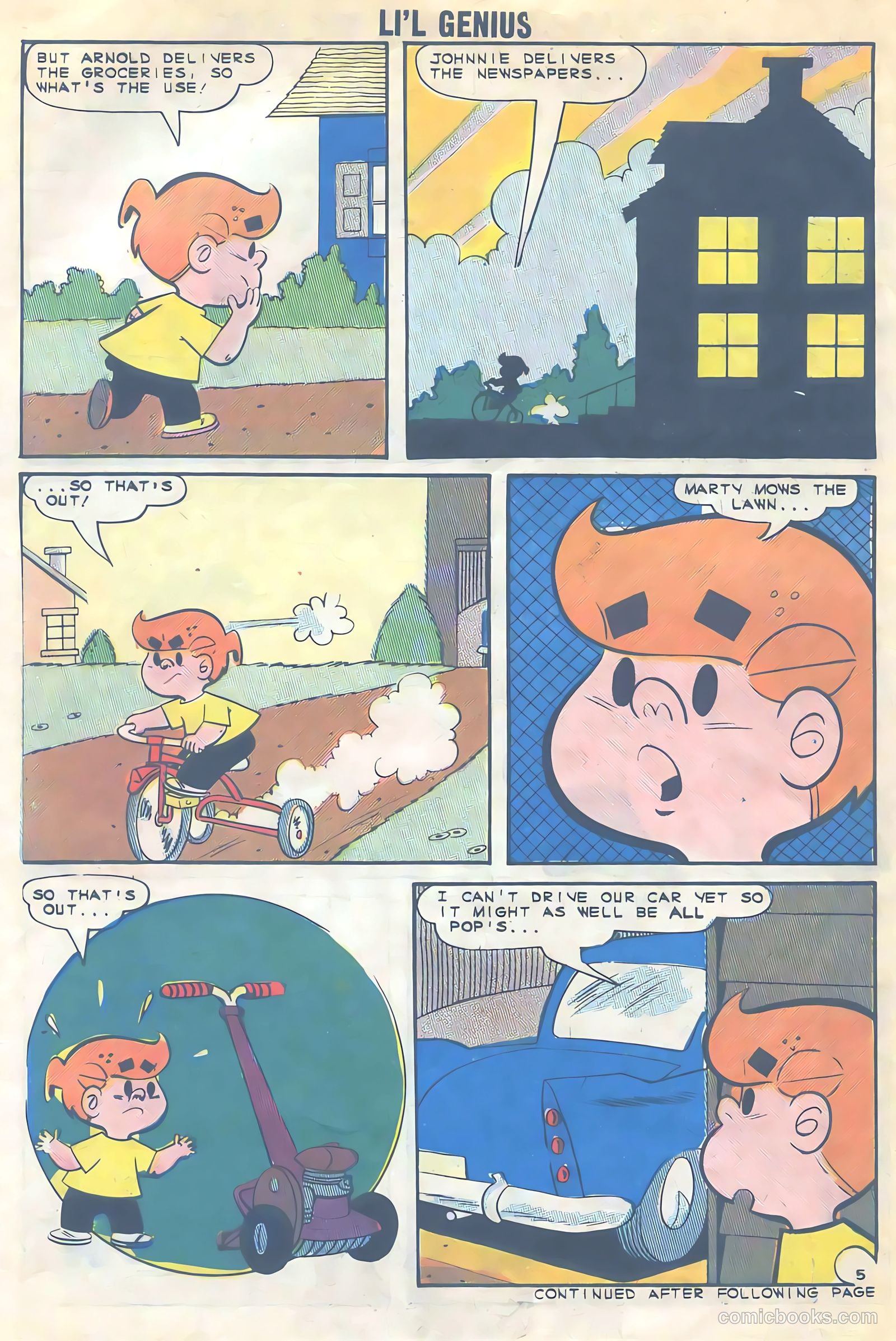 Li'l Genius #51 (1961) — page 30 of 36