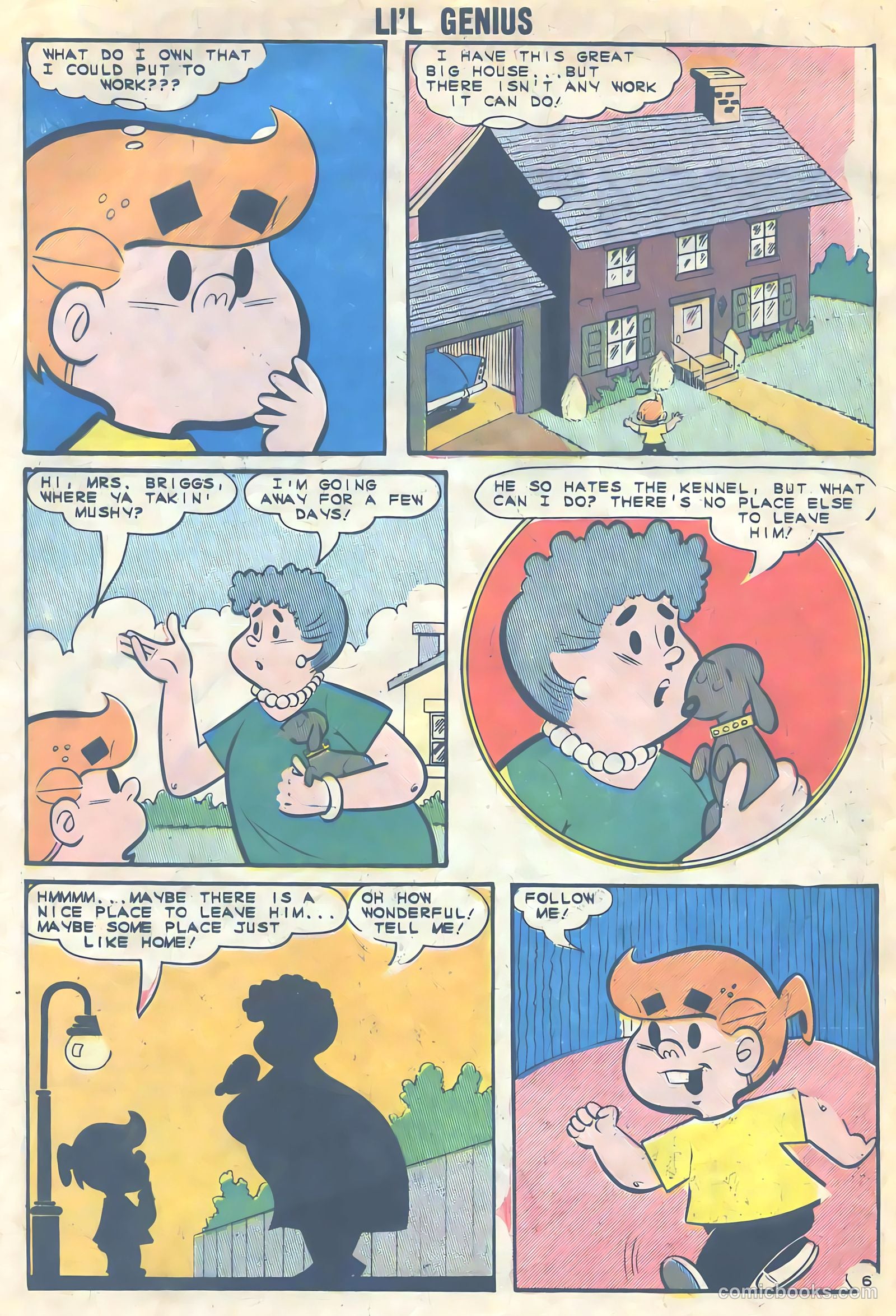 Li'l Genius #51 (1961) — page 32 of 36
