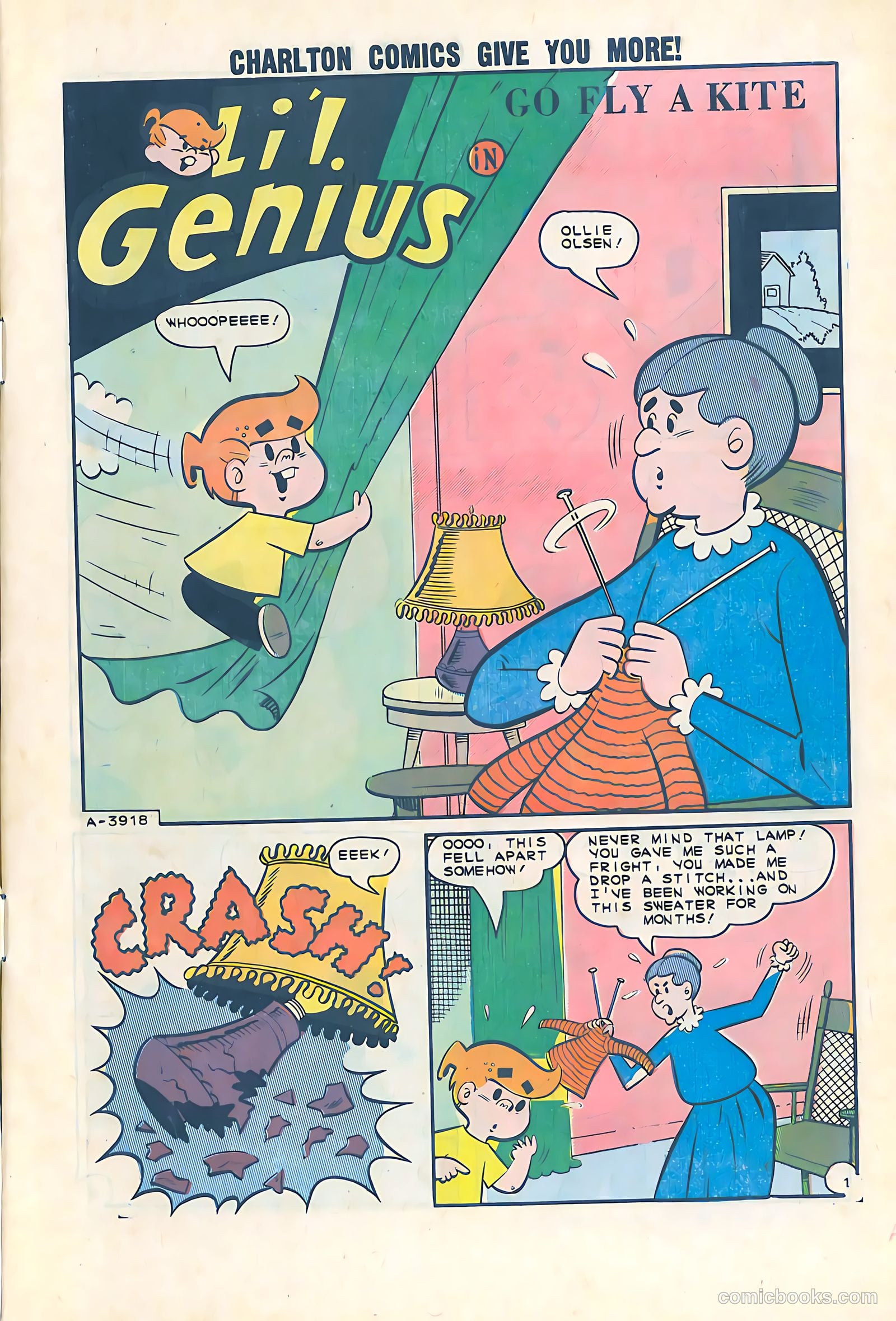 Li'l Genius #52 (1965) — page 3 of 36