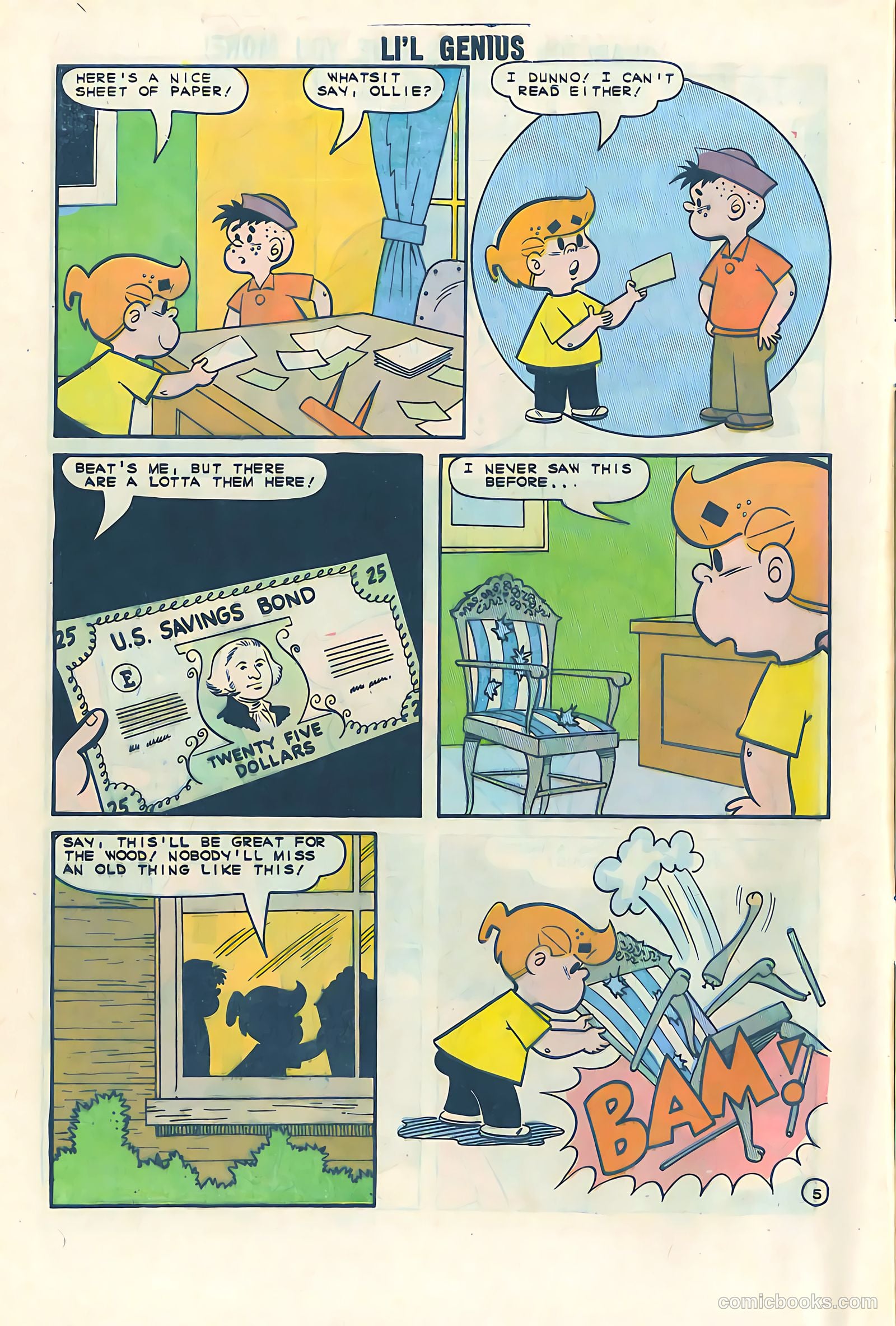 Li'l Genius #52 (1965) — page 8 of 36