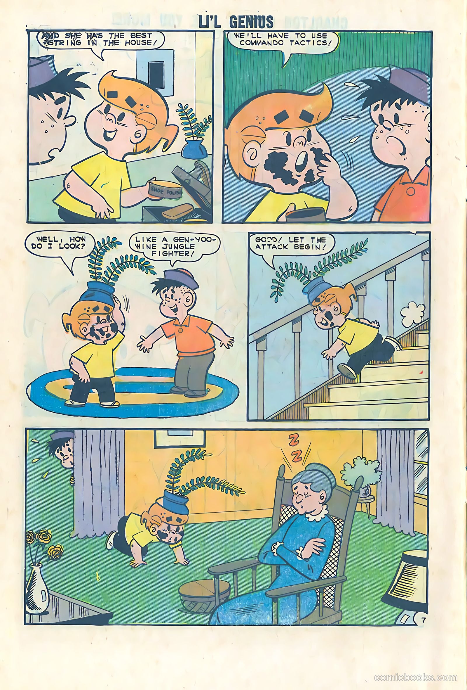 Li'l Genius #52 (1965) — page 10 of 36
