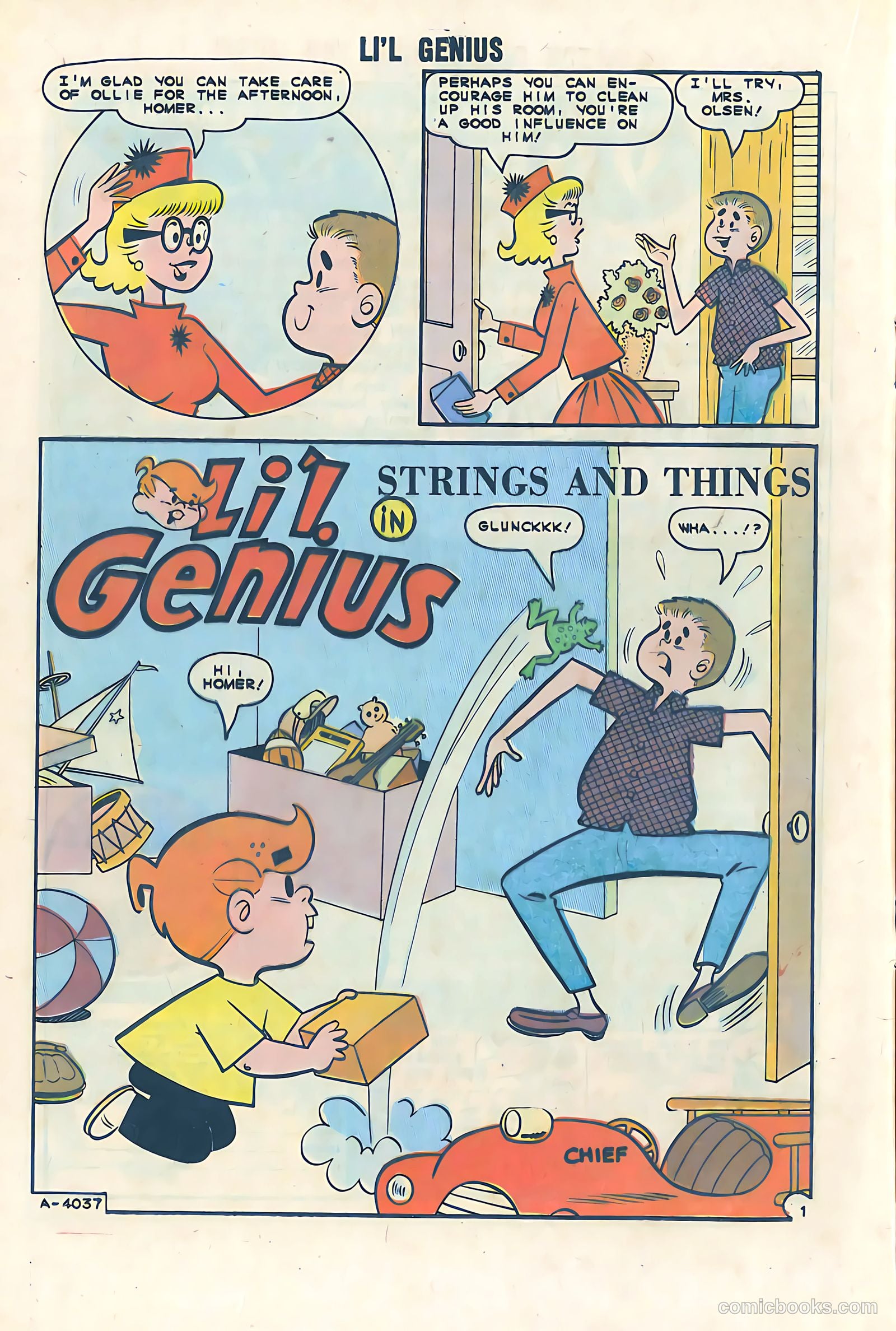 Li'l Genius #52 (1965) — page 16 of 36