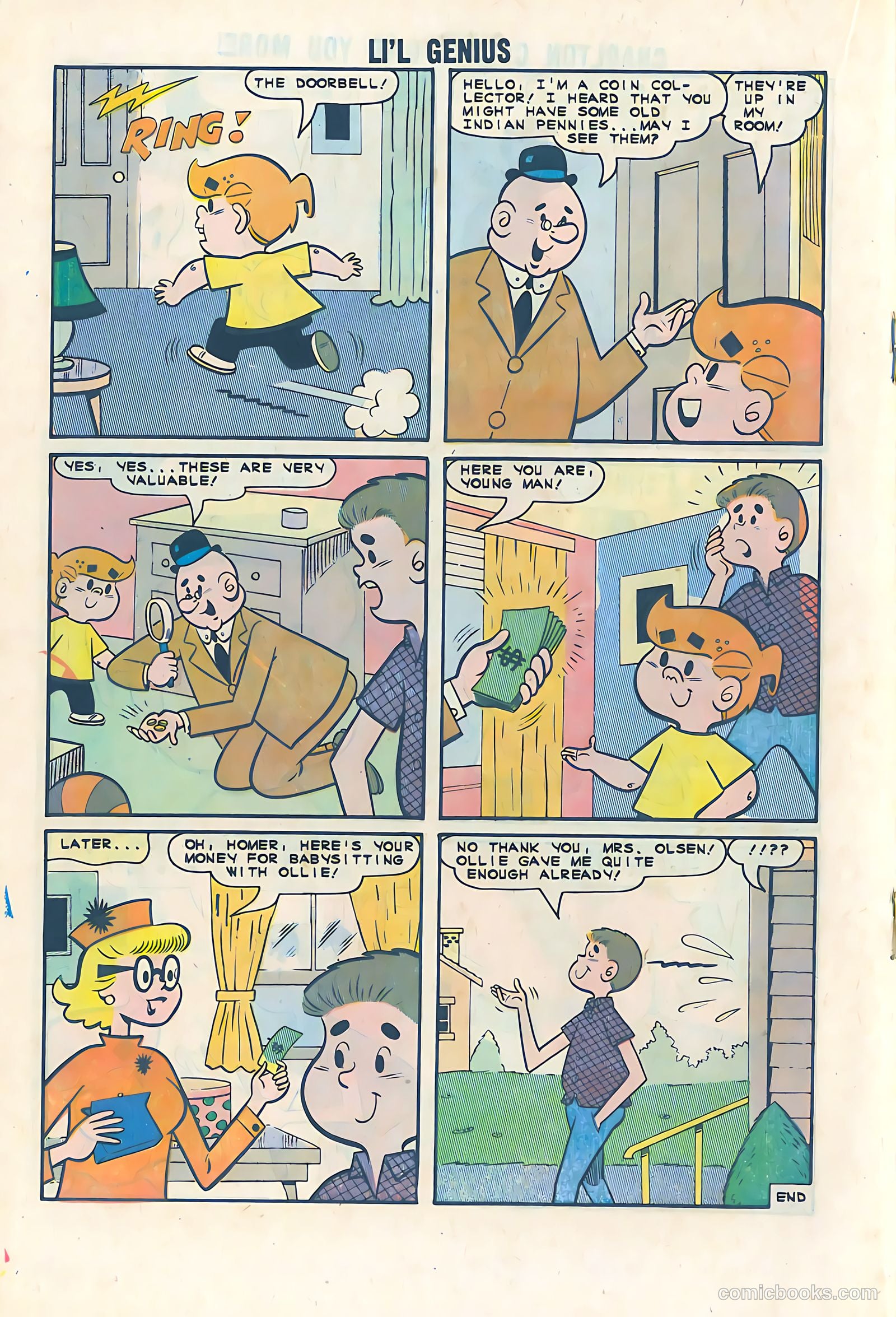 Li'l Genius #52 (1965) — page 18 of 36