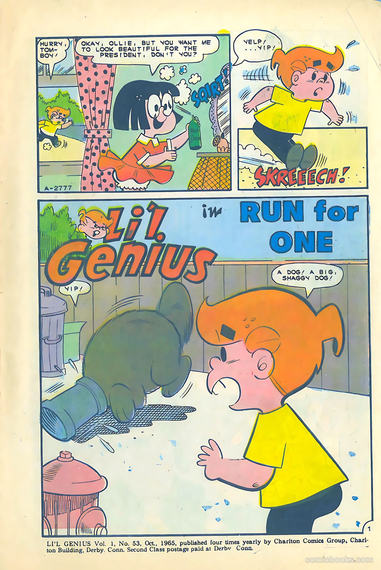 Li'l Genius #53 (1965) — page 3 of 36