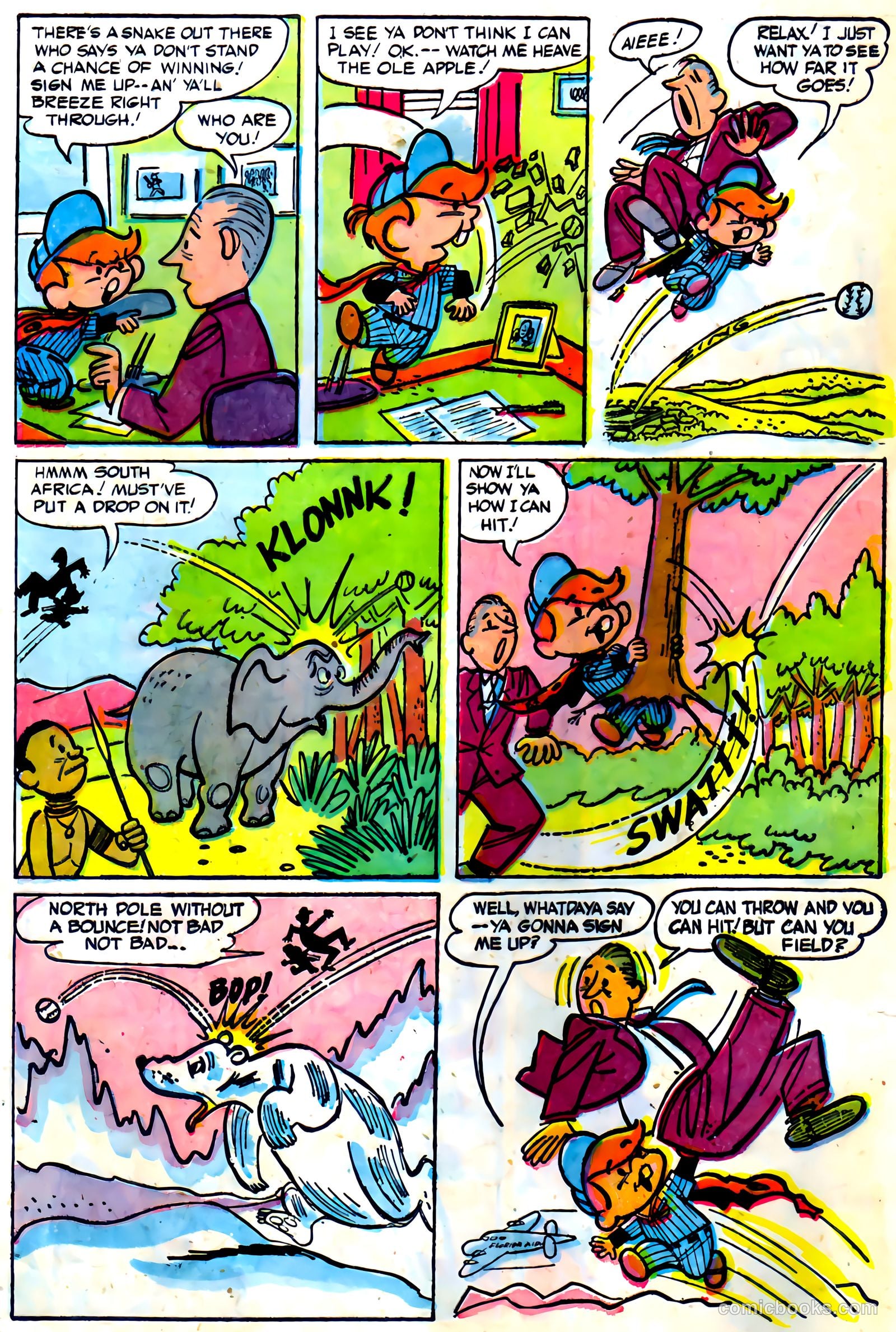 Li'l Genius #6 (1955) — page 8 of 36