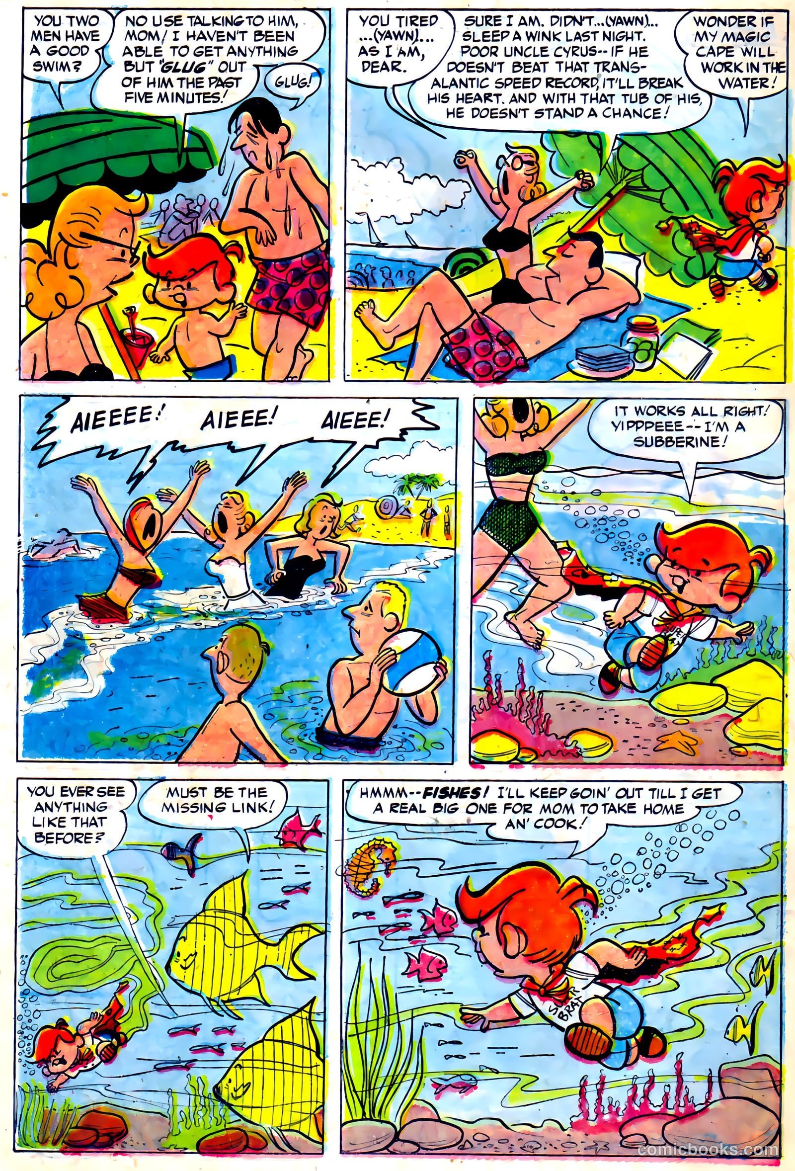 Li'l Genius #6 (1955) — page 14 of 36