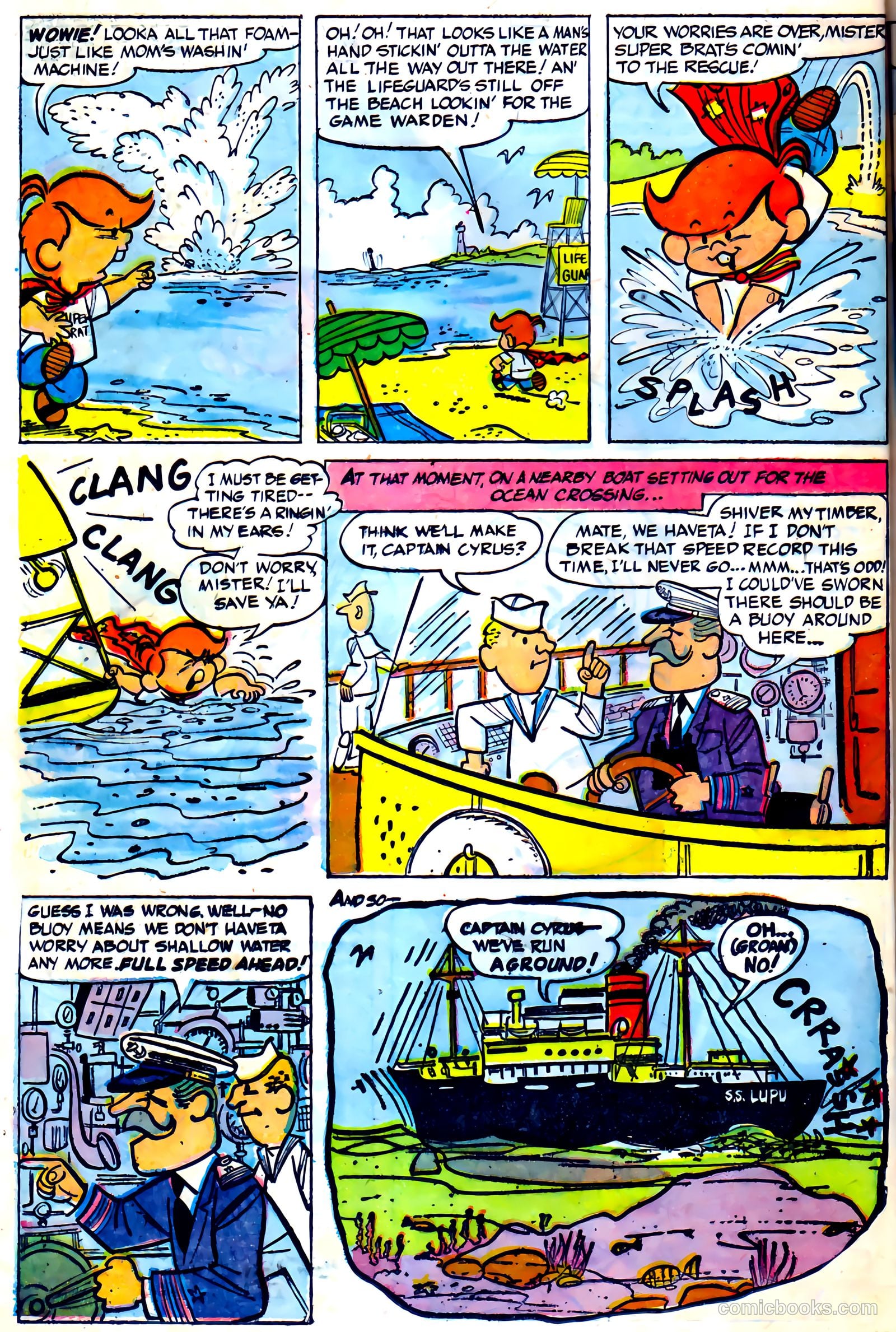 Li'l Genius #6 (1955) — page 16 of 36