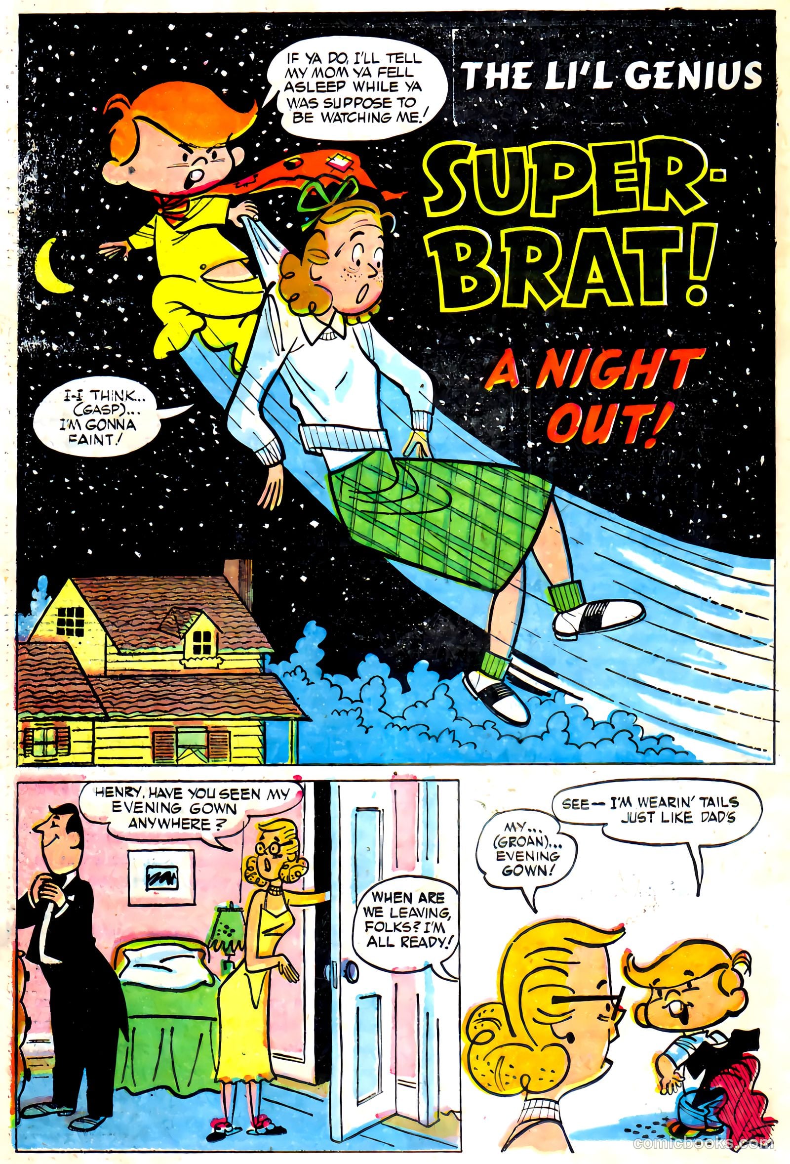 Li'l Genius #6 (1955) — page 24 of 36