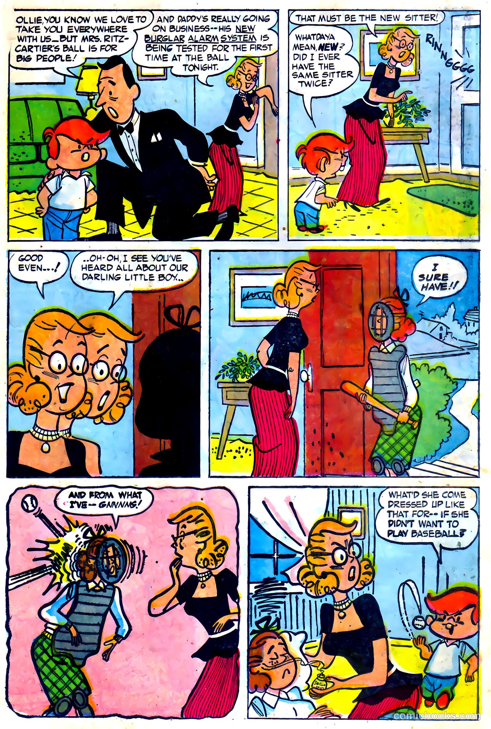 Li'l Genius #6 (1955) — page 25 of 36