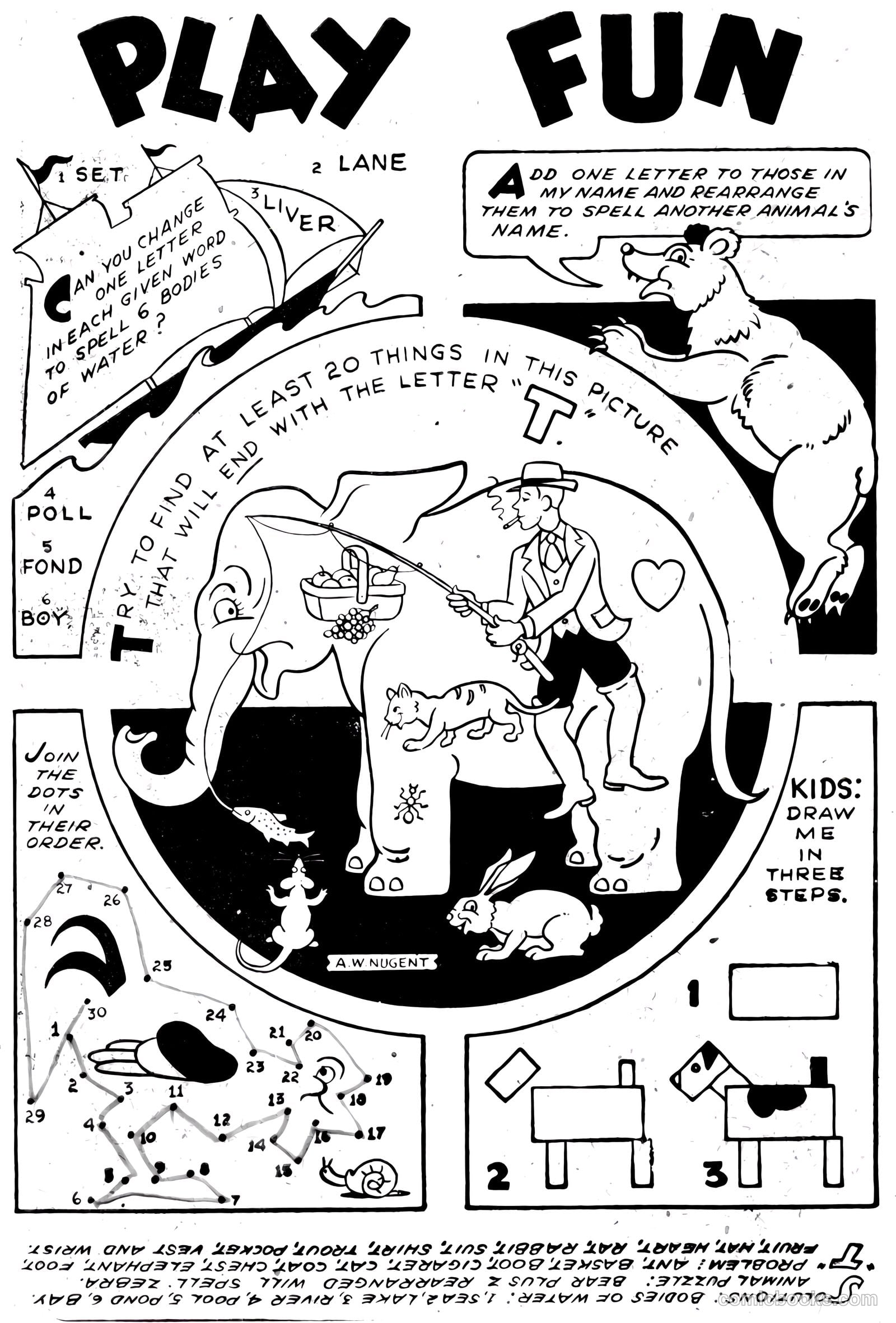 Li'l Genius #6 (1955) — page 32 of 36