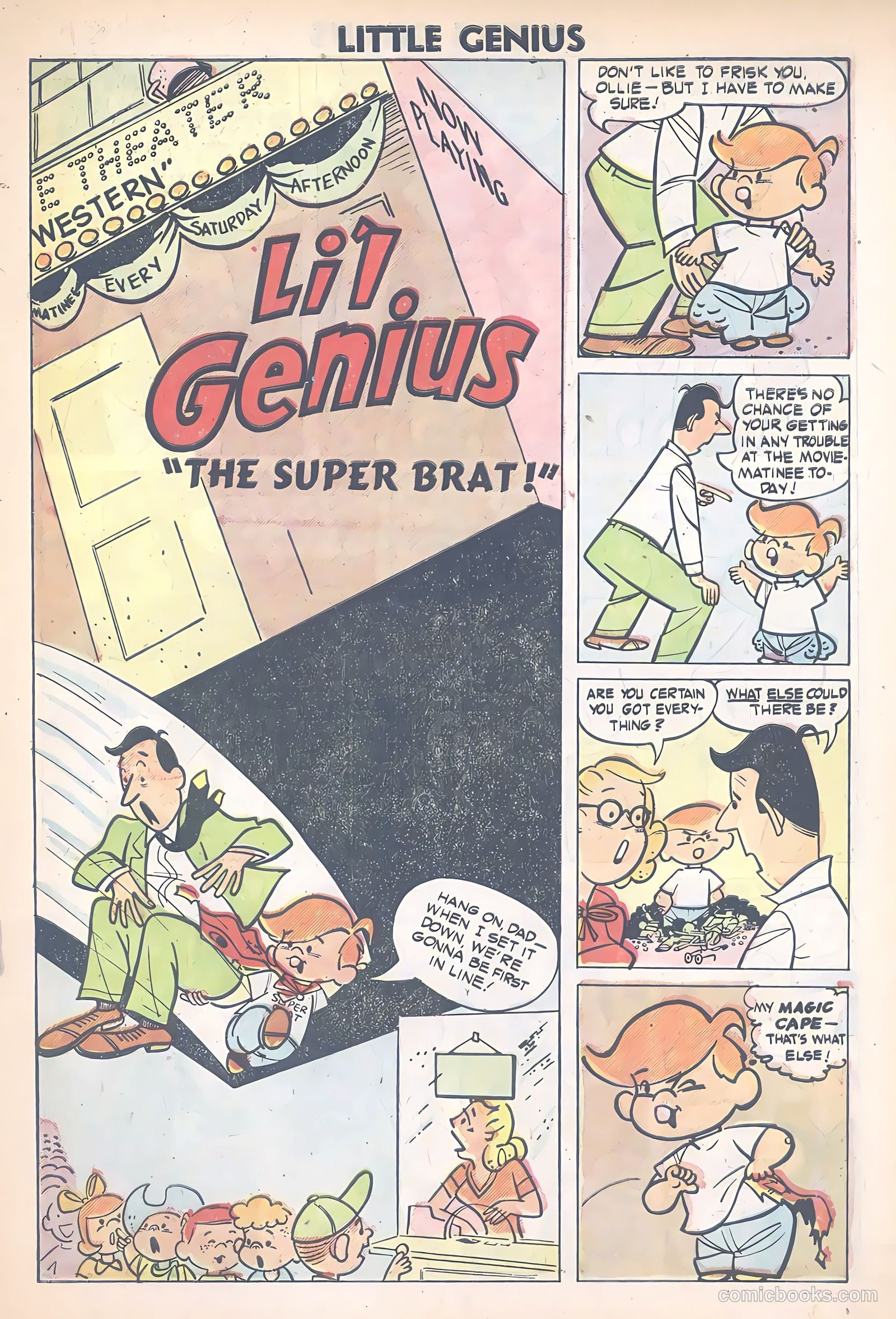 Li'l Genius #7 (1955) — page 3 of 36