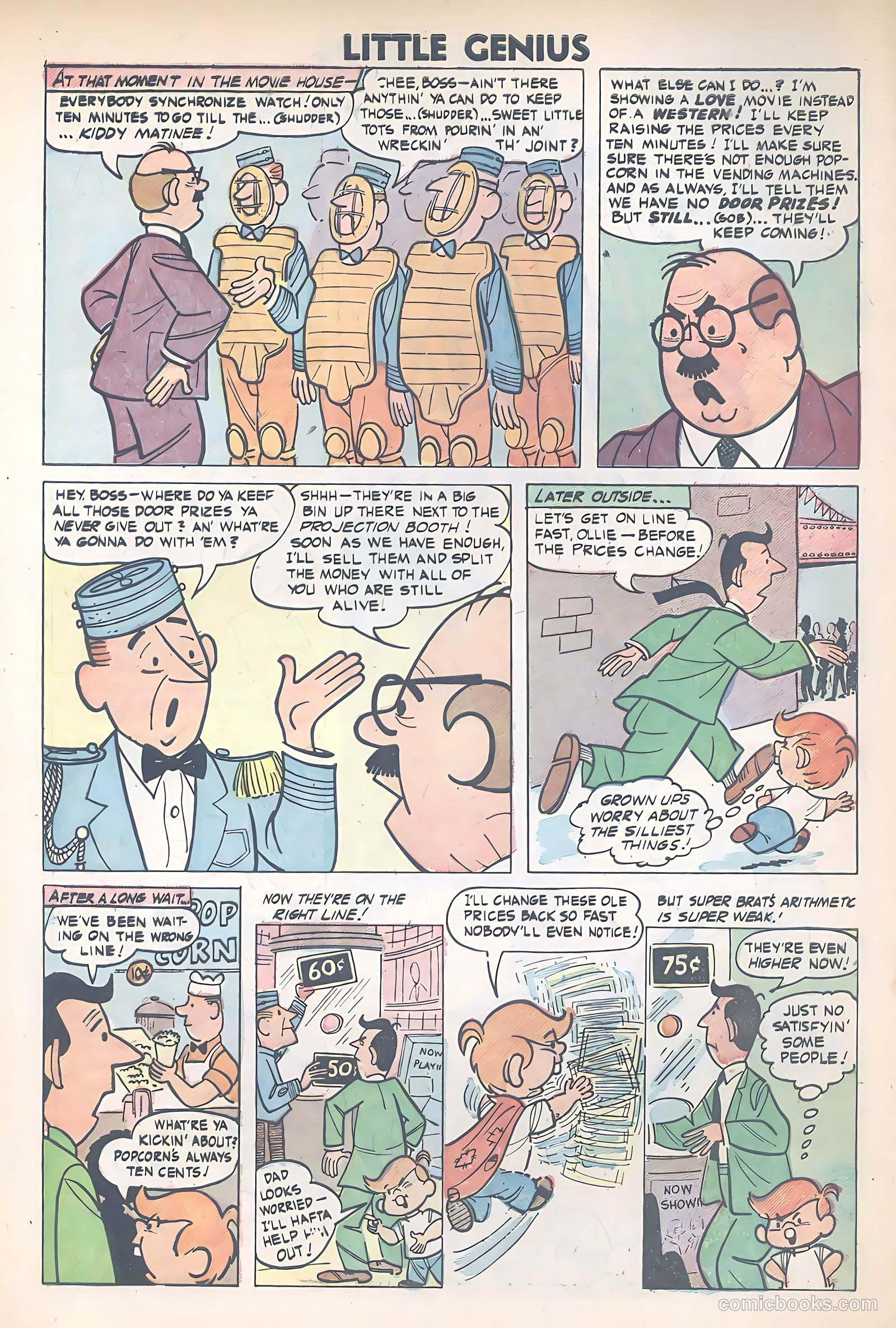 Li'l Genius #7 (1955) — page 4 of 36