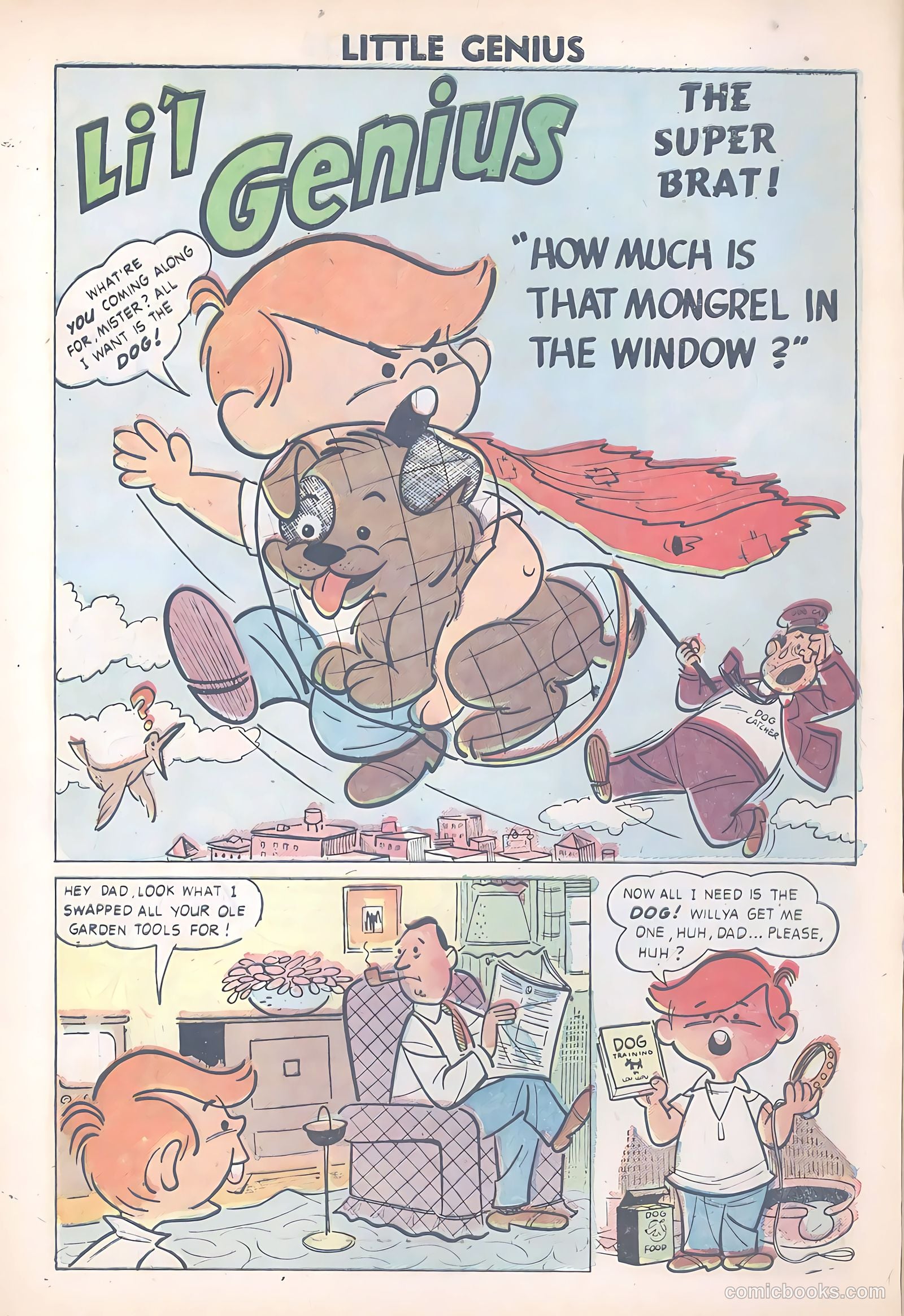 Li'l Genius #7 (1955) — page 8 of 36