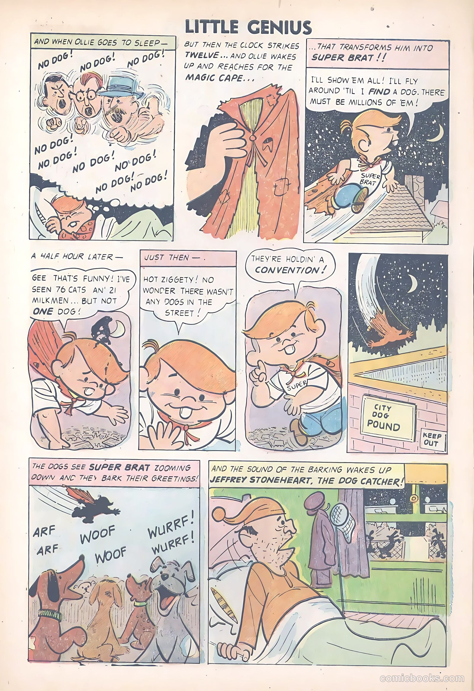 Li'l Genius #7 (1955) — page 10 of 36